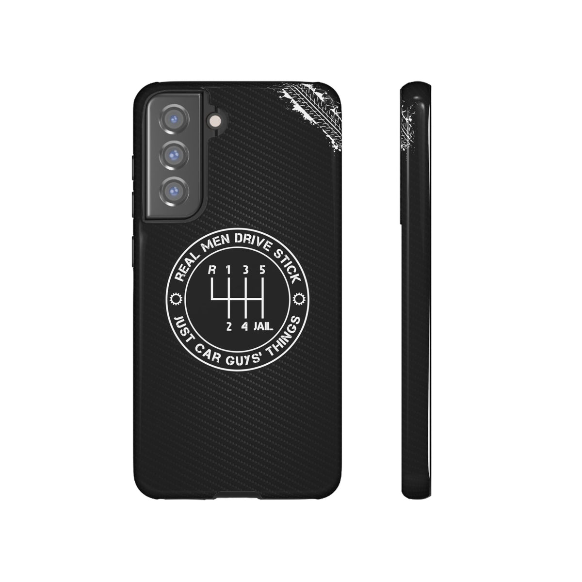 Real Men Drive Stick Manual Transmission Tough Phone Case | Car Guy Gift