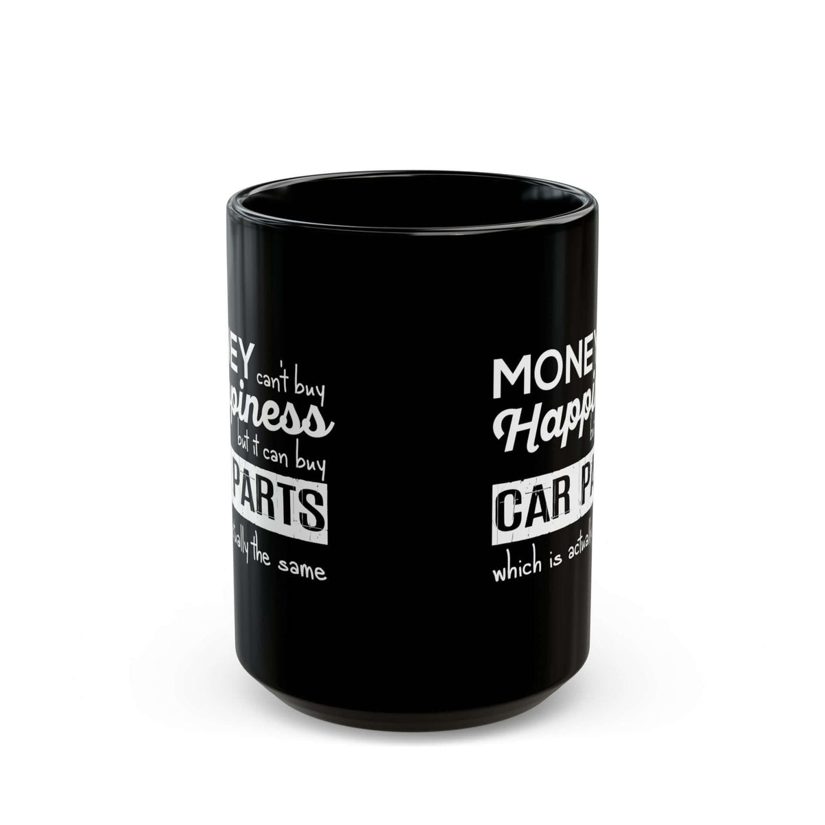 More Car Parts Equals Happiness Mug coffee cup - gearhead gift idea
