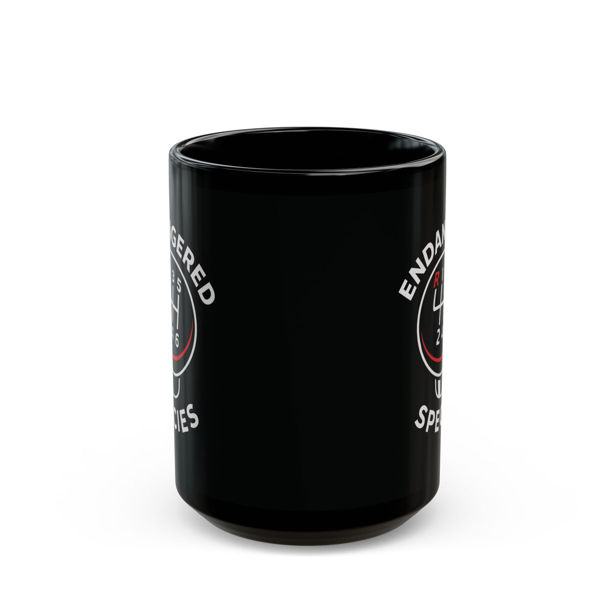 Endangered Species Stick Shift Mug ceramic mug - unique gift for car lovers