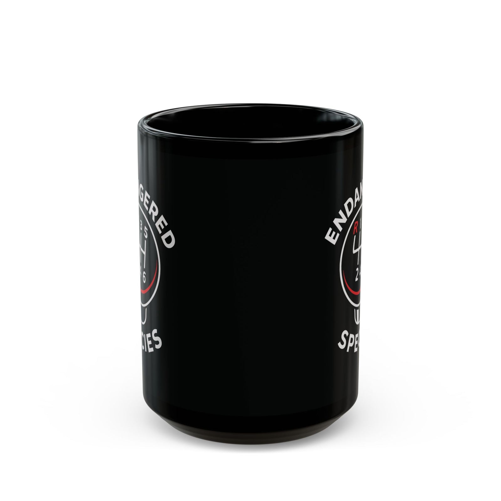Endangered Species Stick Shift Mug ceramic mug - unique gift for car lovers