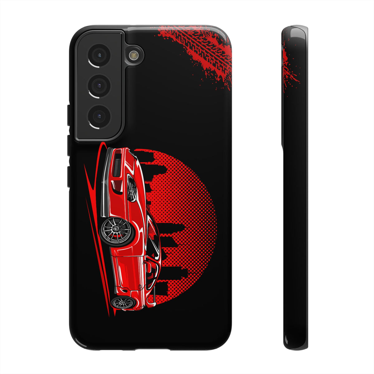 MKIV A80 Supra 2JZ Red City Tough Phone Case | JDM Car Guy Gift