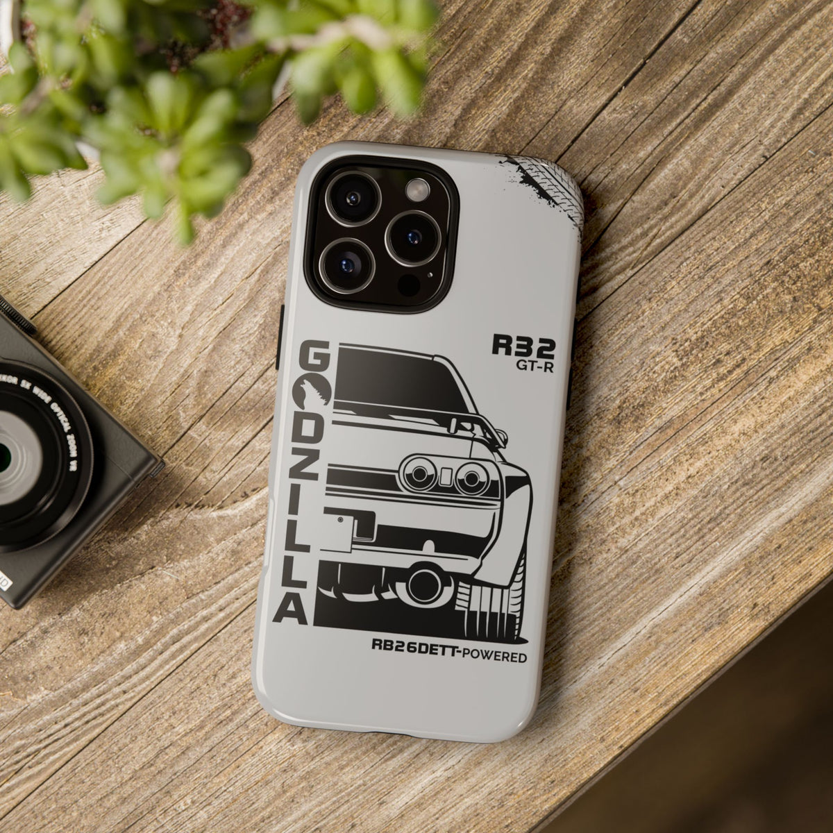 R32 Skyline GTR BNR32 Godzilla Tough Phone Case | JDM Car Gift