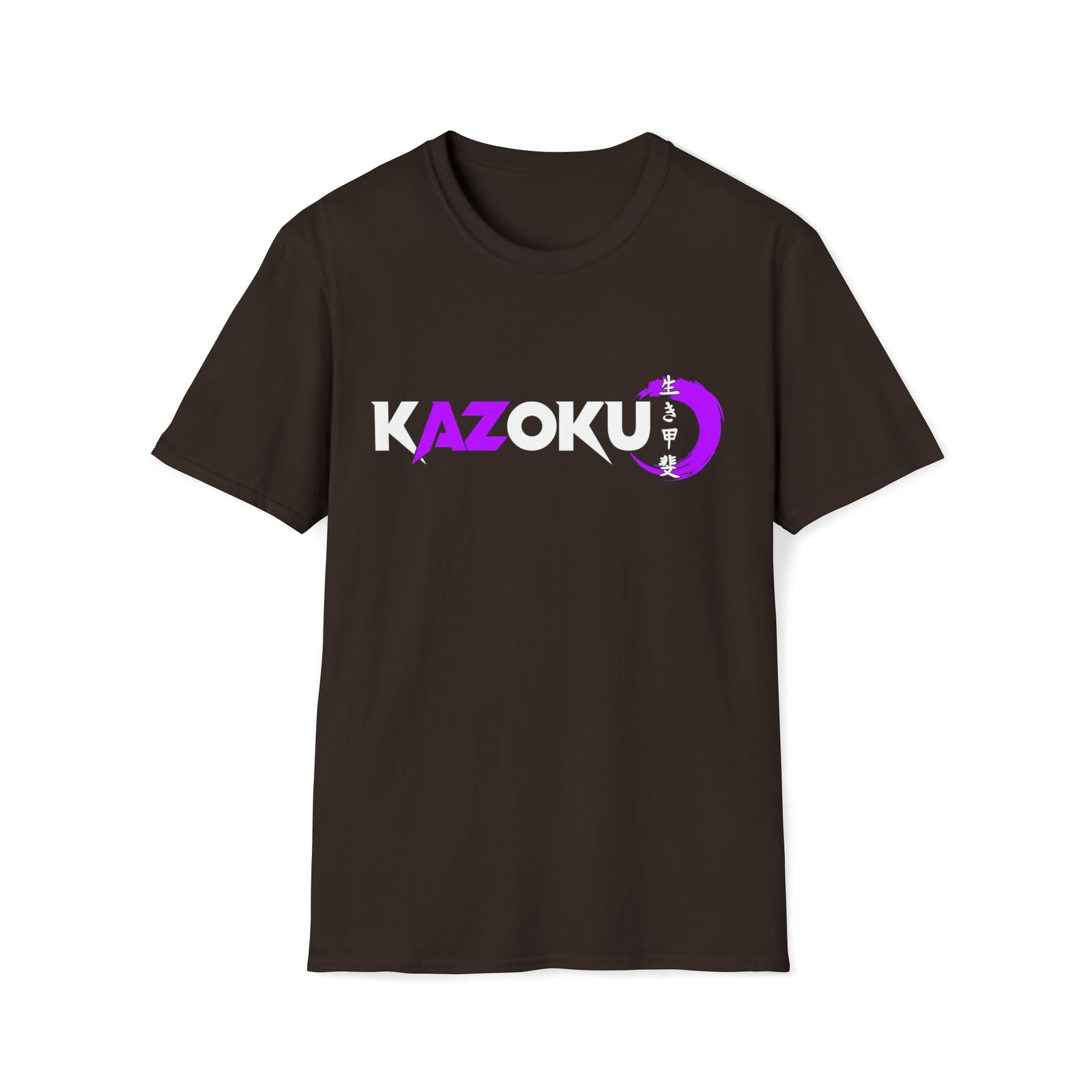 KAZOKU Shirt Purple - Design 1