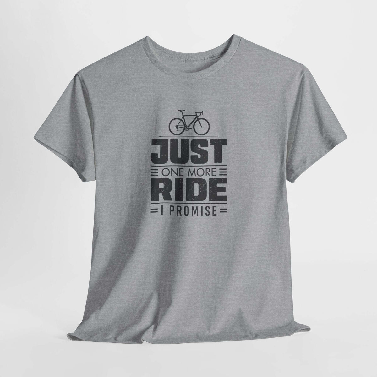Just One More Ride shirt forest green | Road bike gift tee | 365CarMods