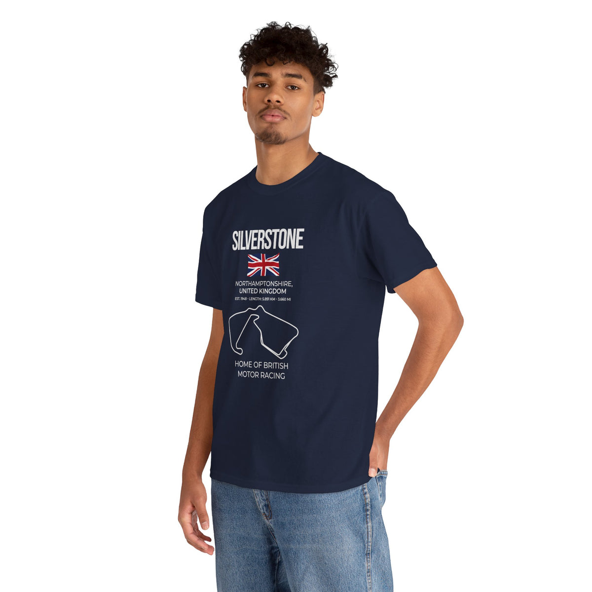 Silverstone Race Track T-Shirt | British Grand Prix Circuit Motorsport Tee