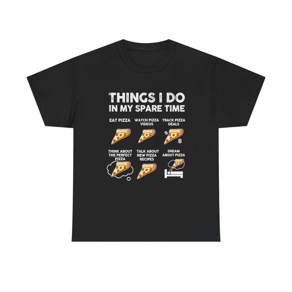 Pizza shirt - things I do in spare time - funny gift for pizza fans