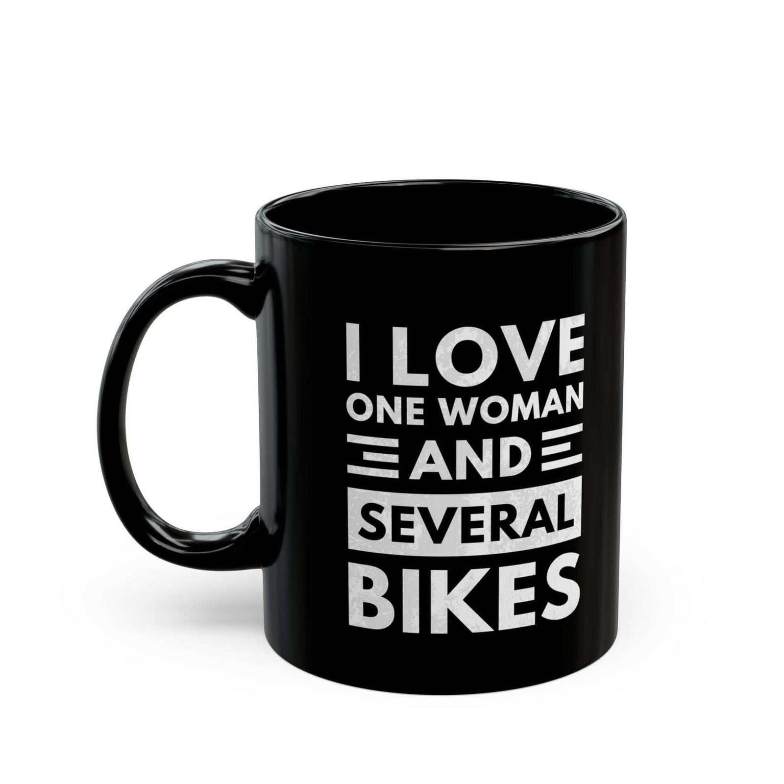 I Love One Woman and Several Bikes Coffee Mug coffee mug - funny car guy gift