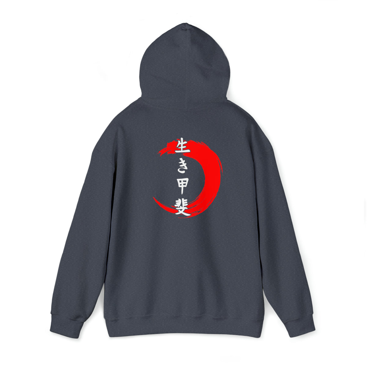KAZOKU Hoodie Red - Design 2