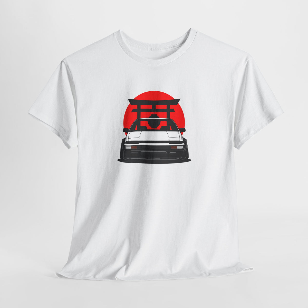 AE86 Drift shirt charcoal | JDM Torii gate car gift tee | 365CarMods