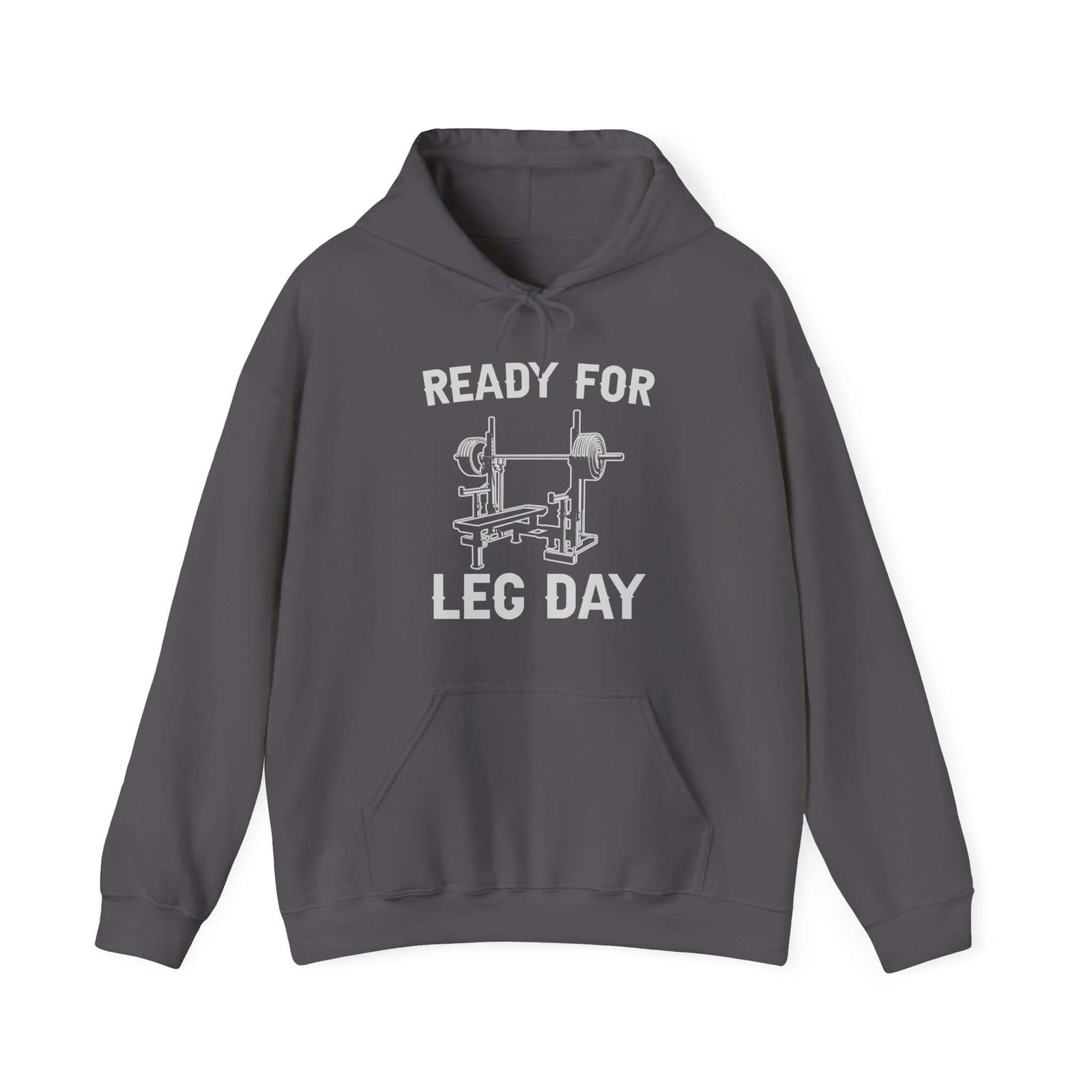 Man wearing Ready for Leg Day Hoodie hoodie - car enthusiast gift