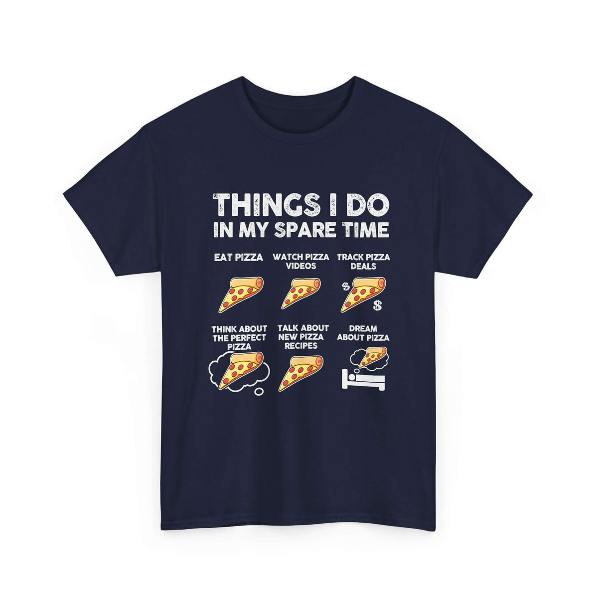 Pizza life t-shirt - funny gift tee for pizza enthusiasts