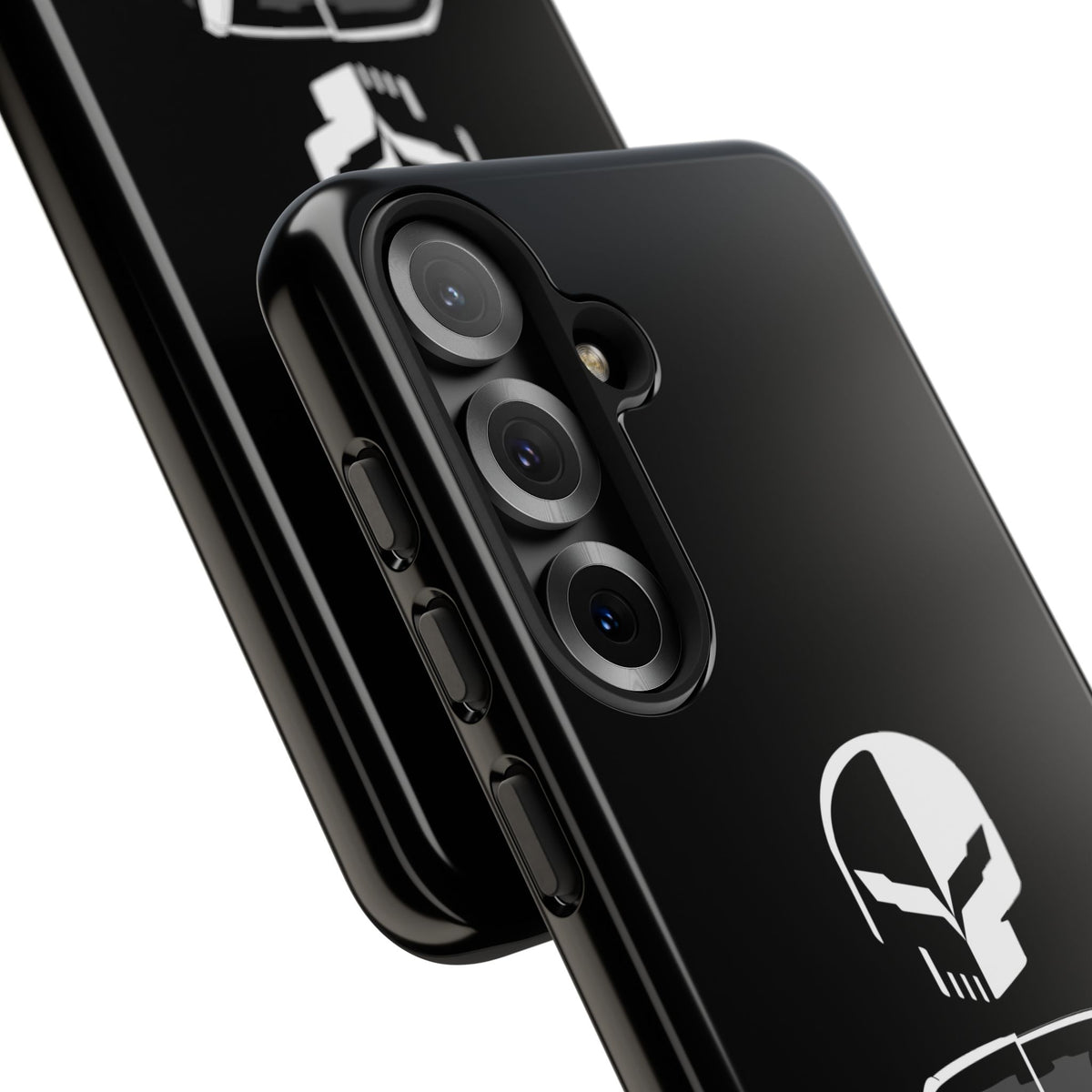 Corvette Punisher Skull Tough Phone Case | Muscle Car Guy Gift