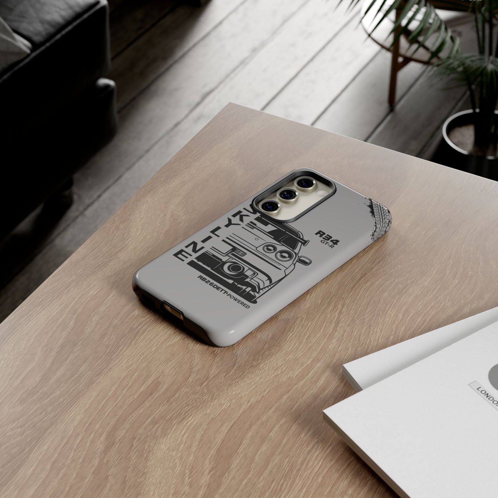 R34 Skyline GTR BNR34 Godzilla Tough Phone Case | JDM Car Gift