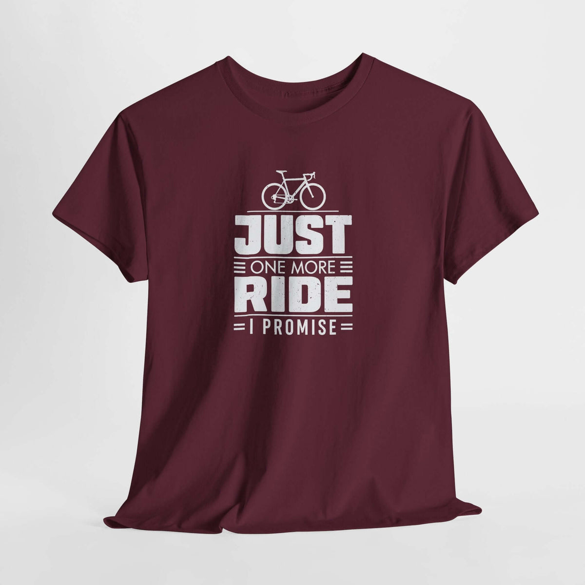 Just One More Ride shirt military green | Funny cycling shirt | 365CarMods