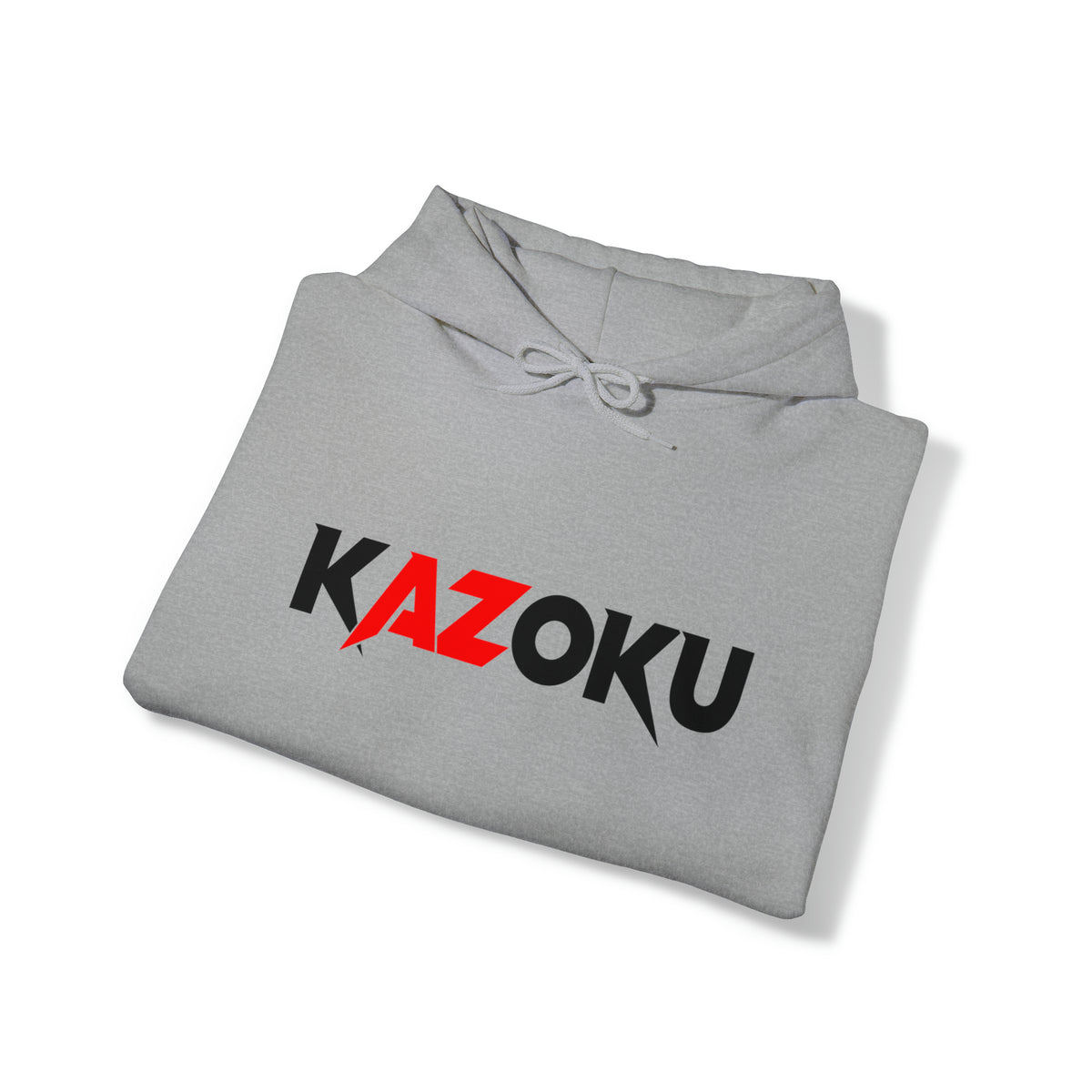 KAZOKU Hoodie Red - Design 2