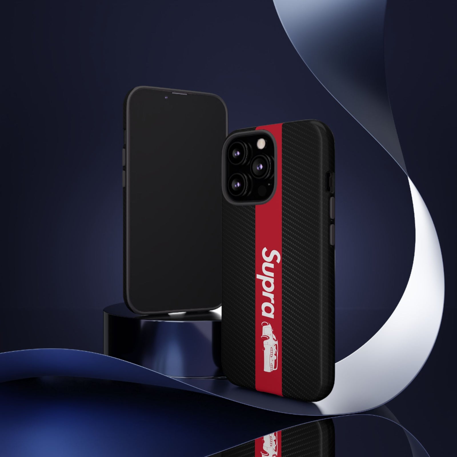 JDM Style Design Tough Phone Case - Google Pixel 8 Pro, glossy, edge and port close-up
