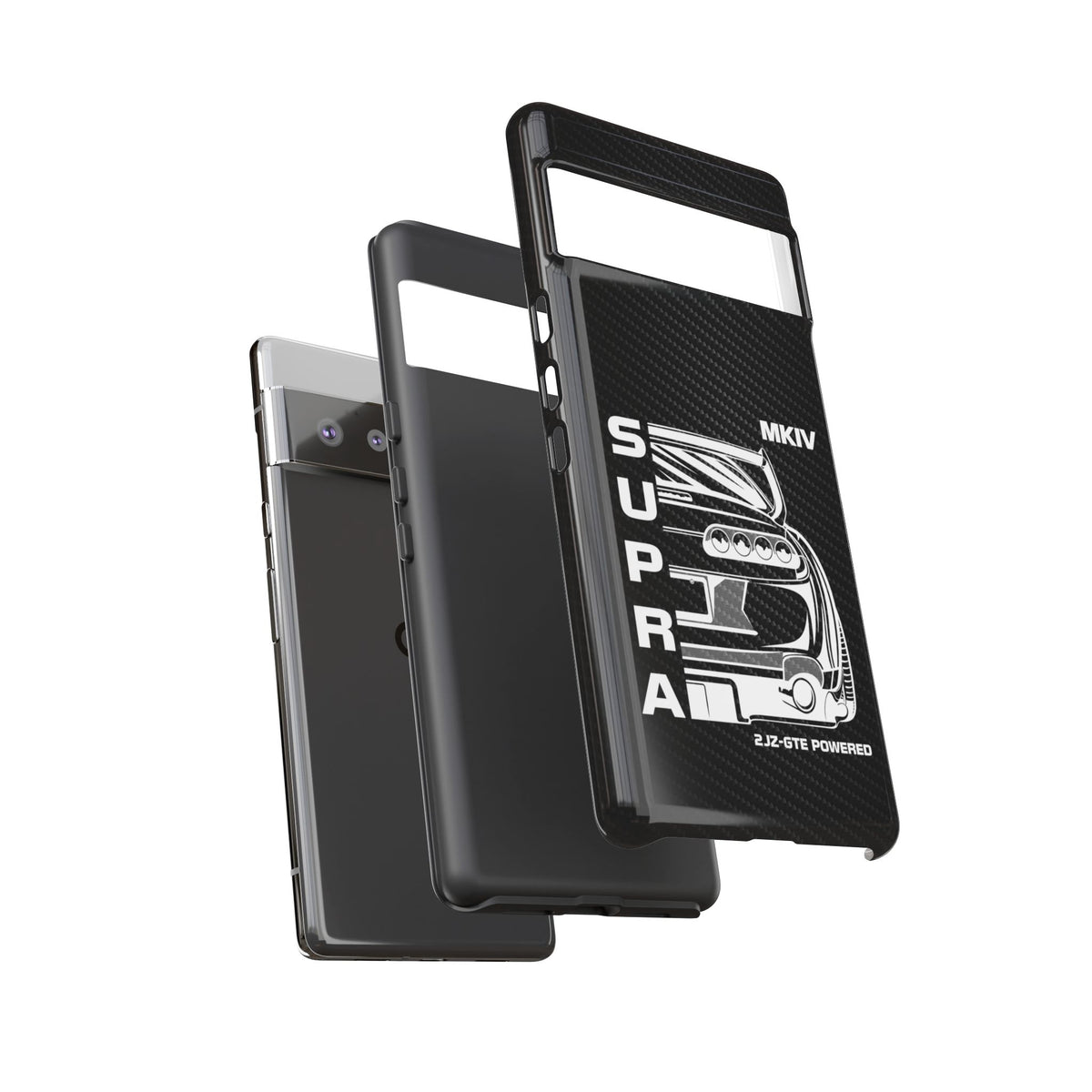 JDM Back View Tough Phone Case - Google Pixel 6 Pro, glossy, dual-layer protection