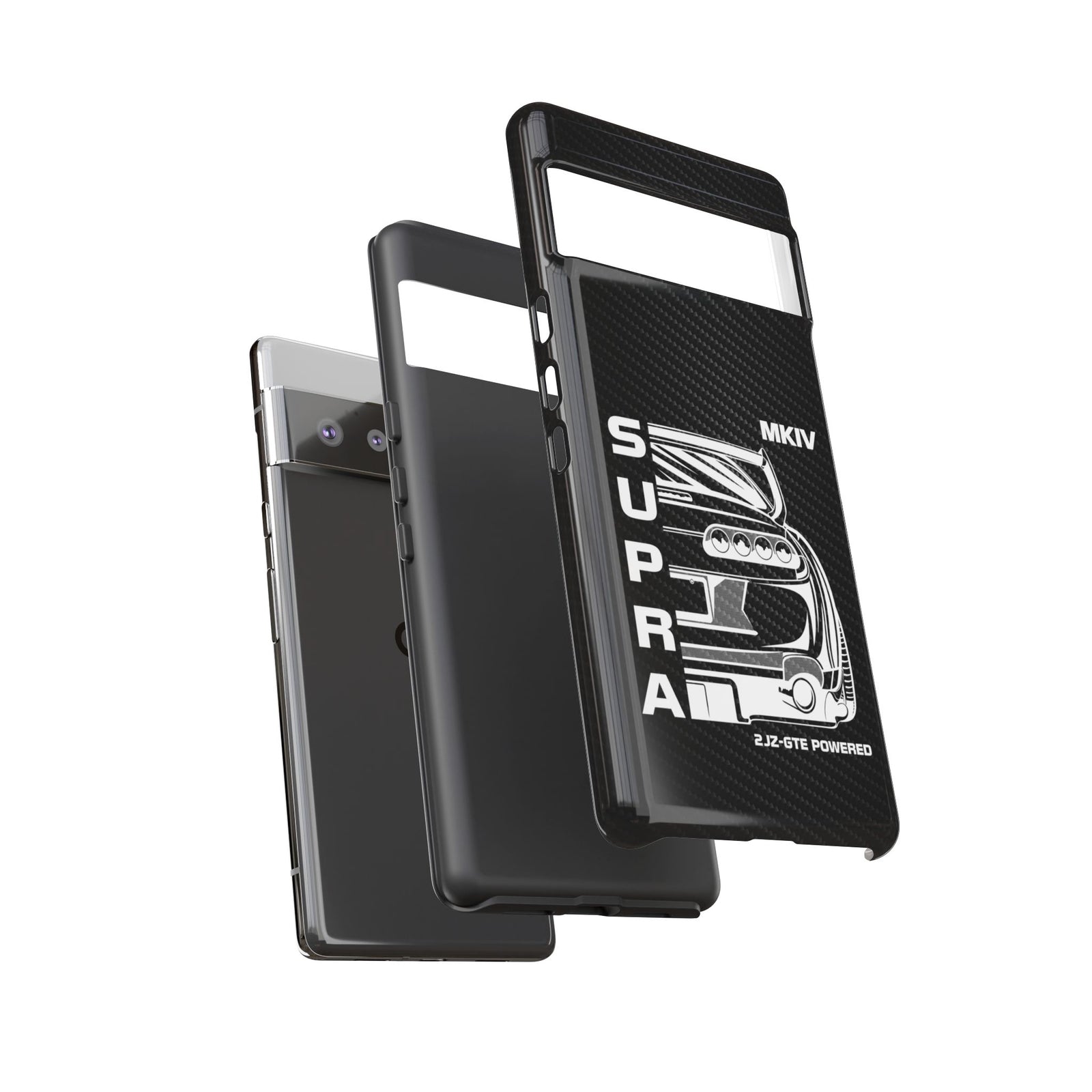 JDM Back View Tough Phone Case - Google Pixel 6 Pro, glossy, dual-layer protection