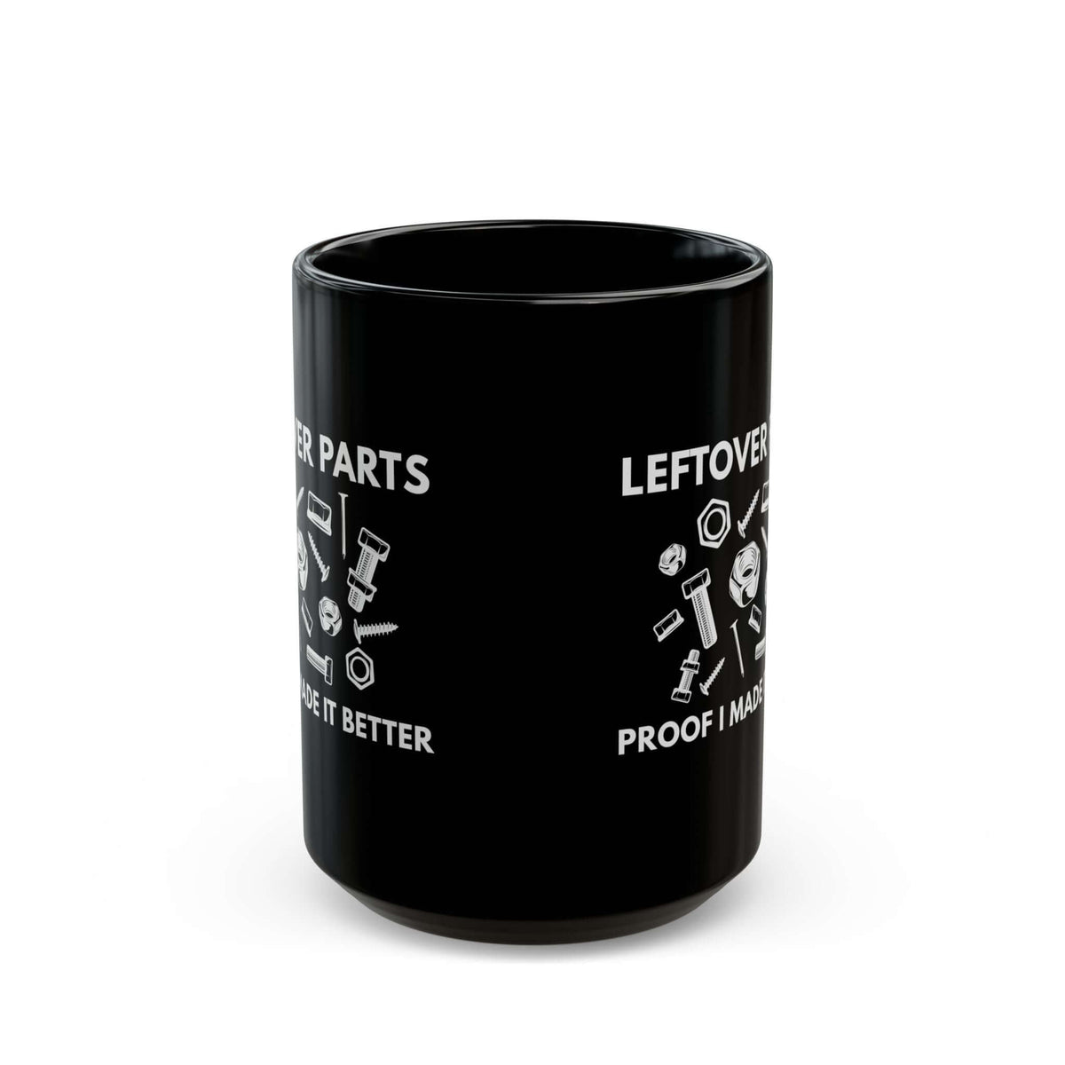 Leftover Parts Coffee Mug coffee cup - gearhead gift idea
