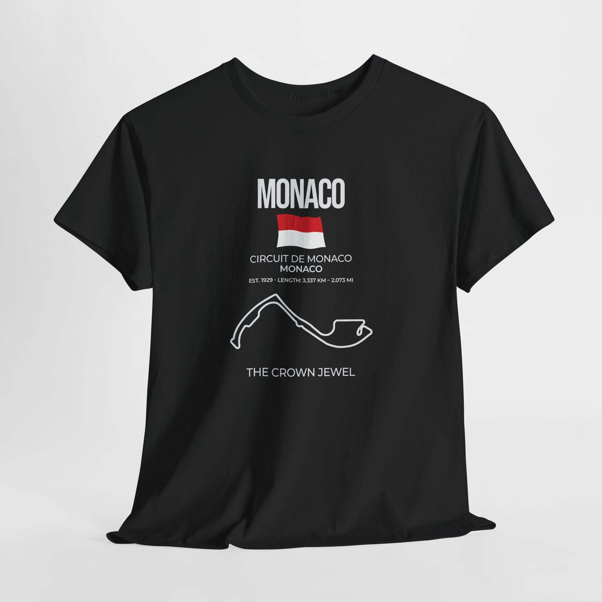 Monaco Race Track T-Shirt t-shirt - funny car enthusiast gift