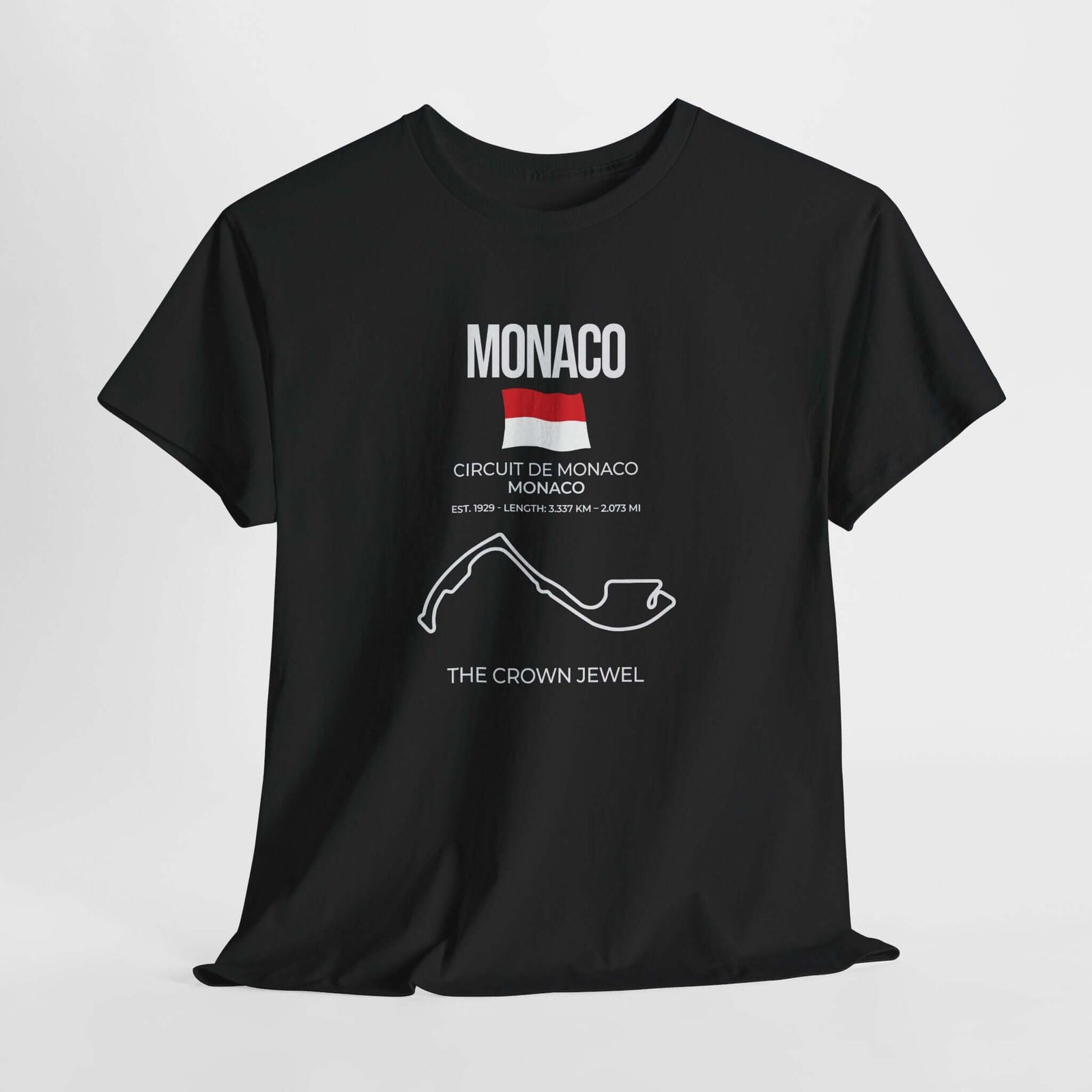 Monaco Race Track T-Shirt t-shirt - funny car enthusiast gift