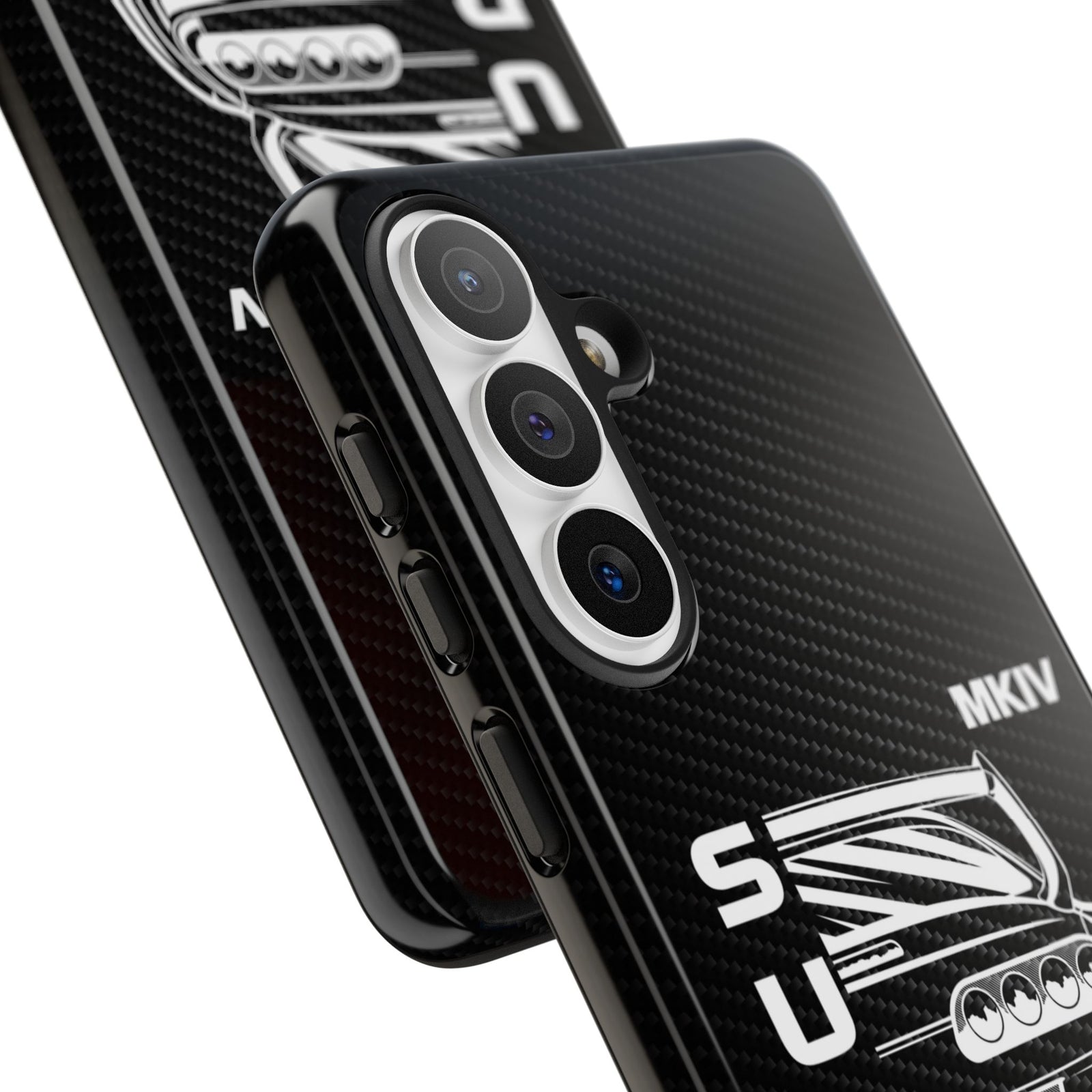 JDM Back View Tough Phone Case - Samsung Galaxy S26 Plus, glossy, camera cutout close-up
