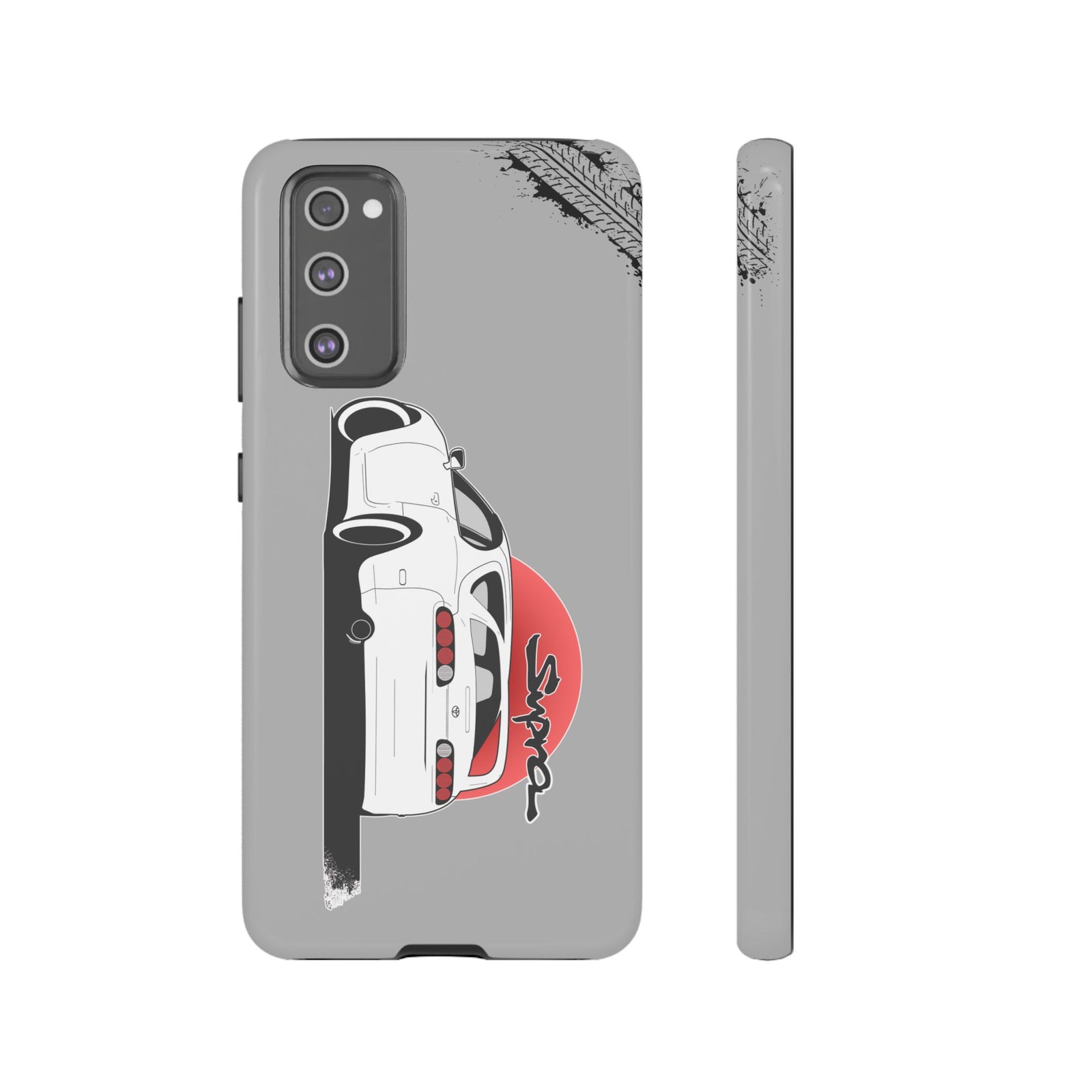 MKIV A80 Supra 2JZ Beast Tough Phone Case - Samsung Galaxy S20 FE, glossy, front and side view