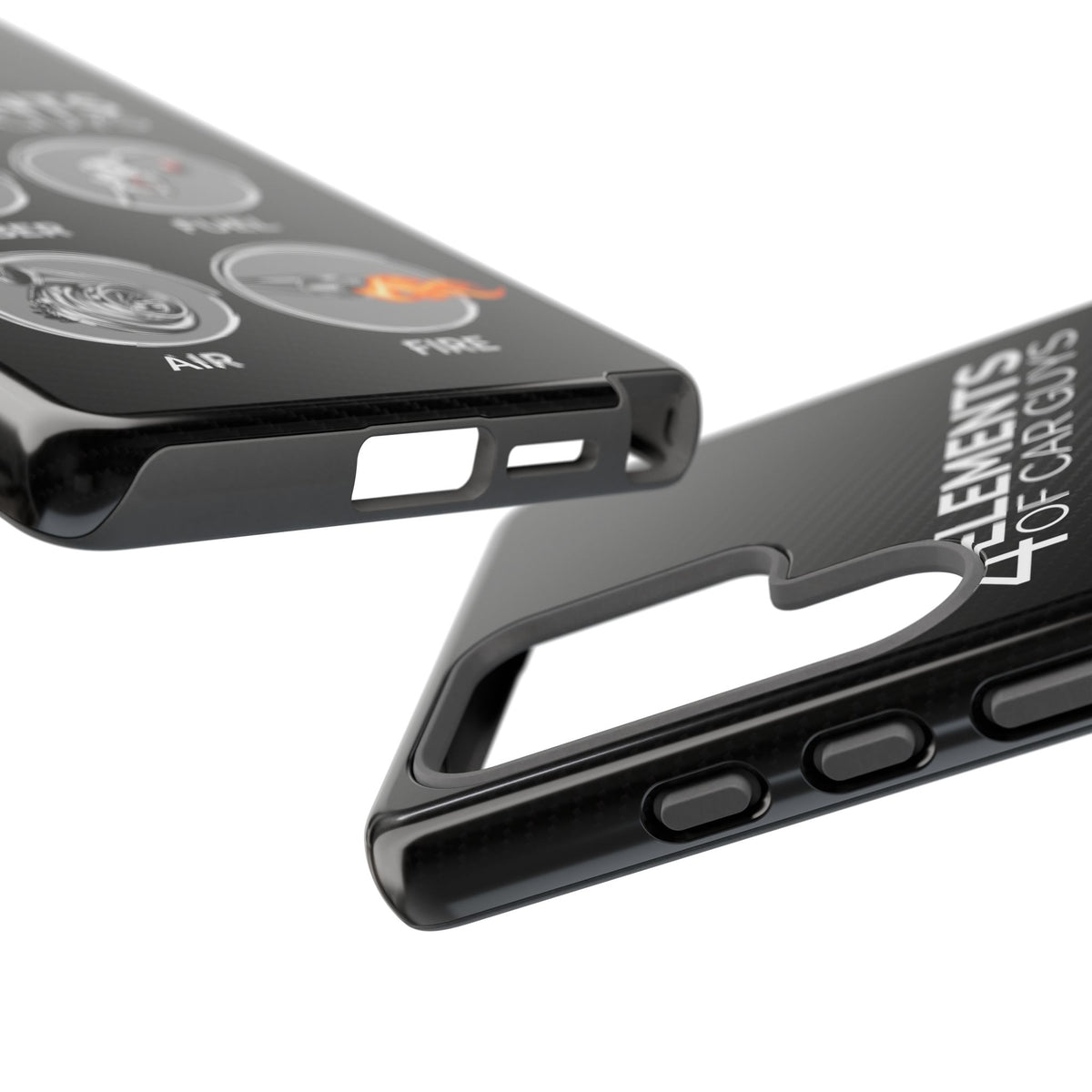 The 4 Elements of Car Guys Tough Phone Case | Funny Car Lover Gift