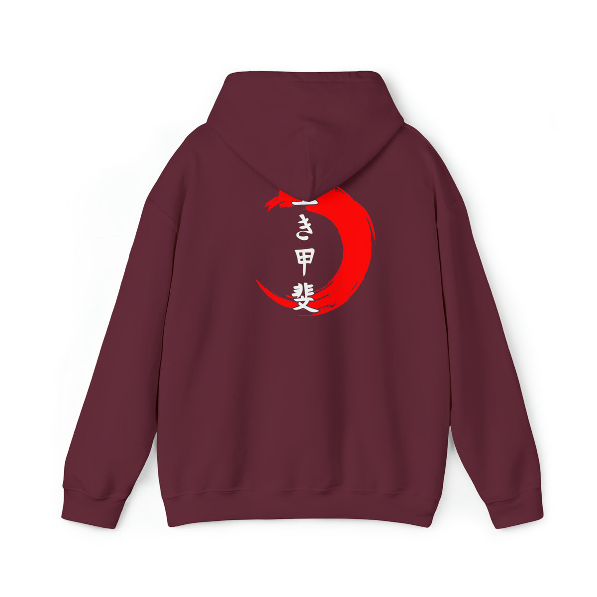KAZOKU Hoodie Red - Design 2