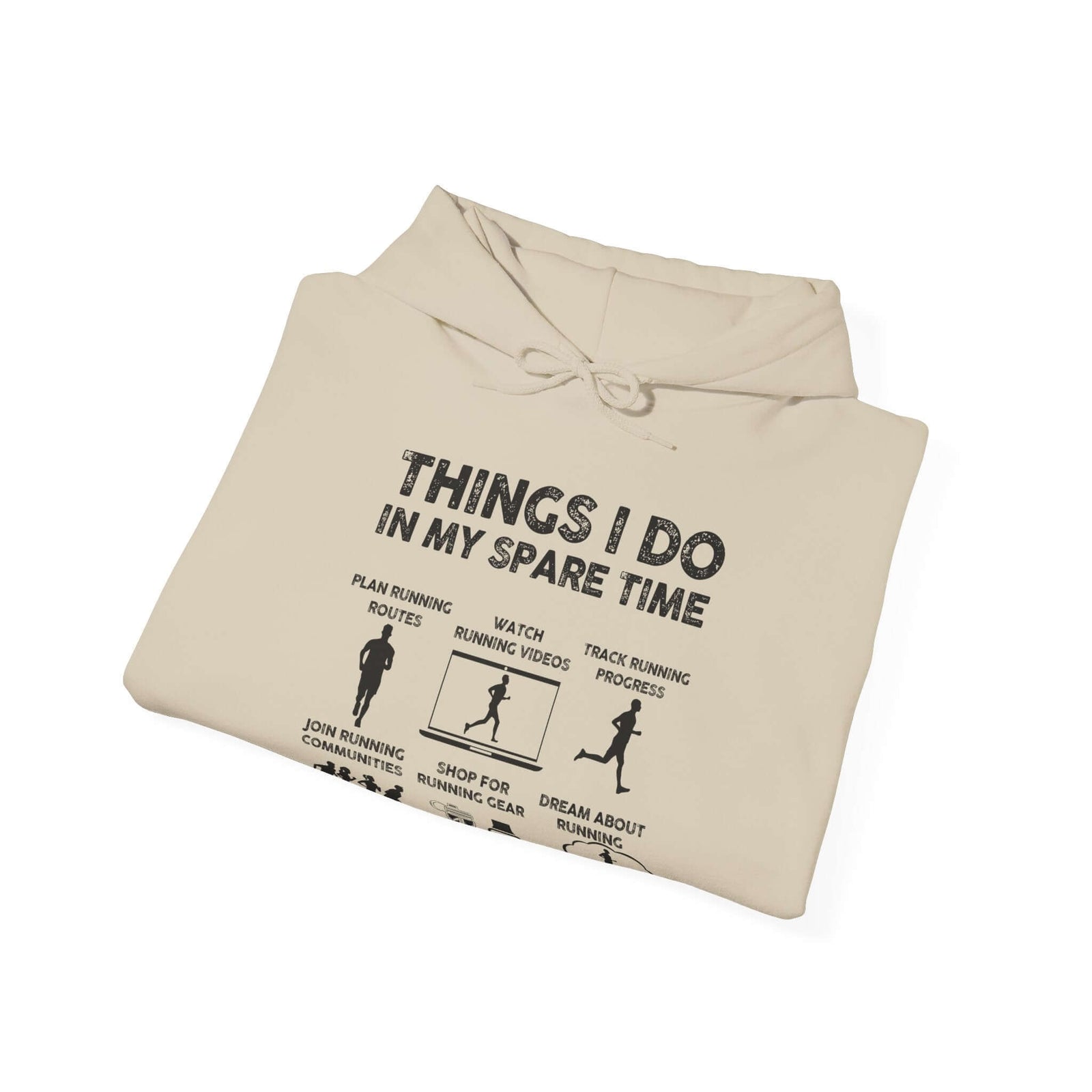Things I Do In My Spare Time Hoodie | Funny Running Sweatshirt