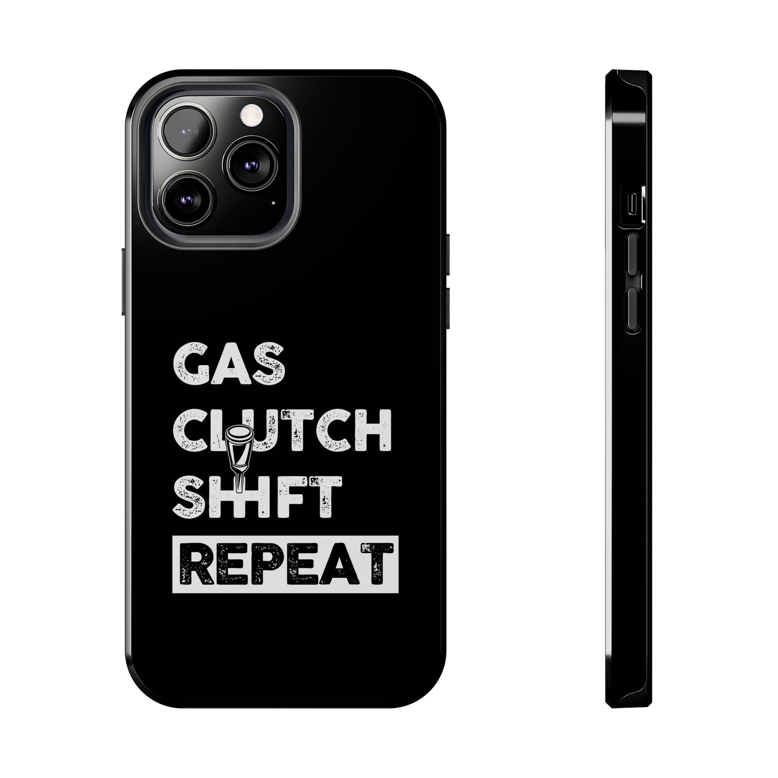 Gas Clutch Shift Repeat Phone Case shirt - great gift for car fans