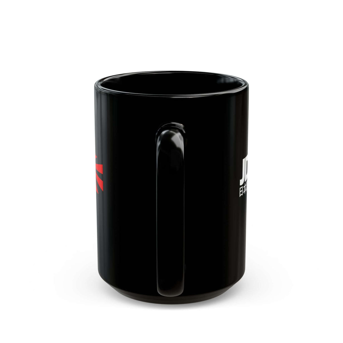 JDM Coffee Mug handle view | Japanese car culture ceramic mug | 365CarMods