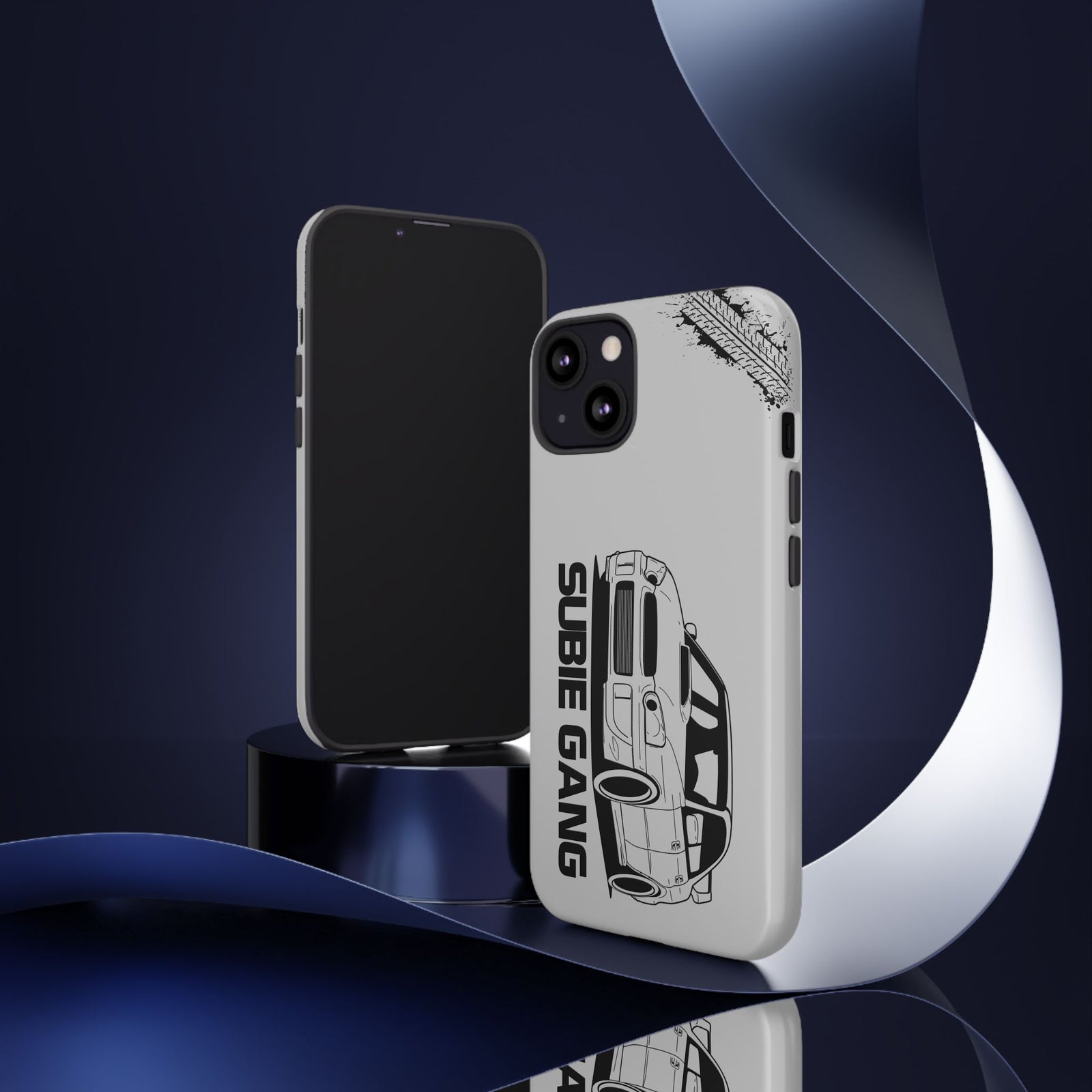 JDM Gang Tough Phone Case - iPhone 13, glossy, lifestyle photo