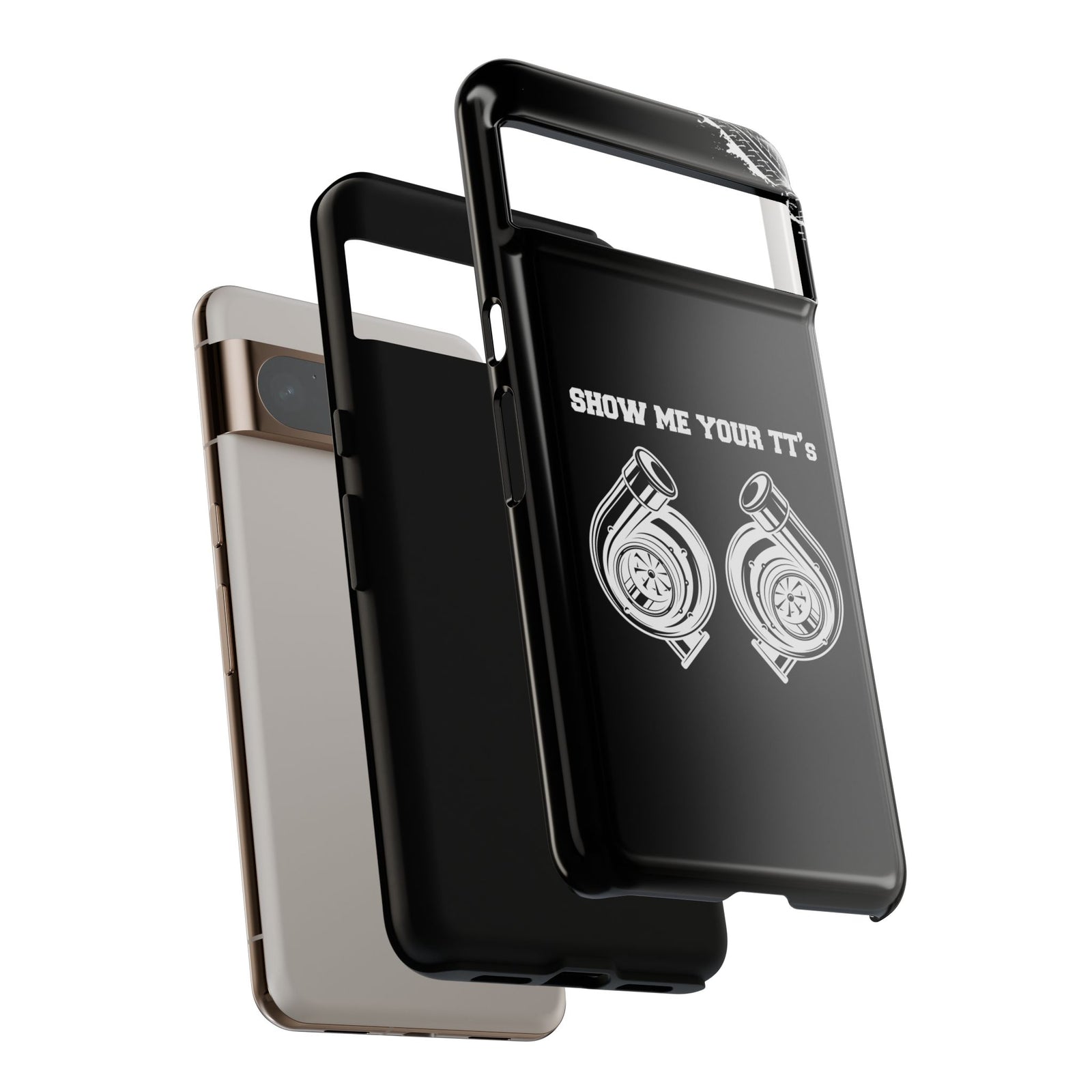 Show Me Your TTs Twin Turbo Tough Phone Case | Funny Car Guy Gift