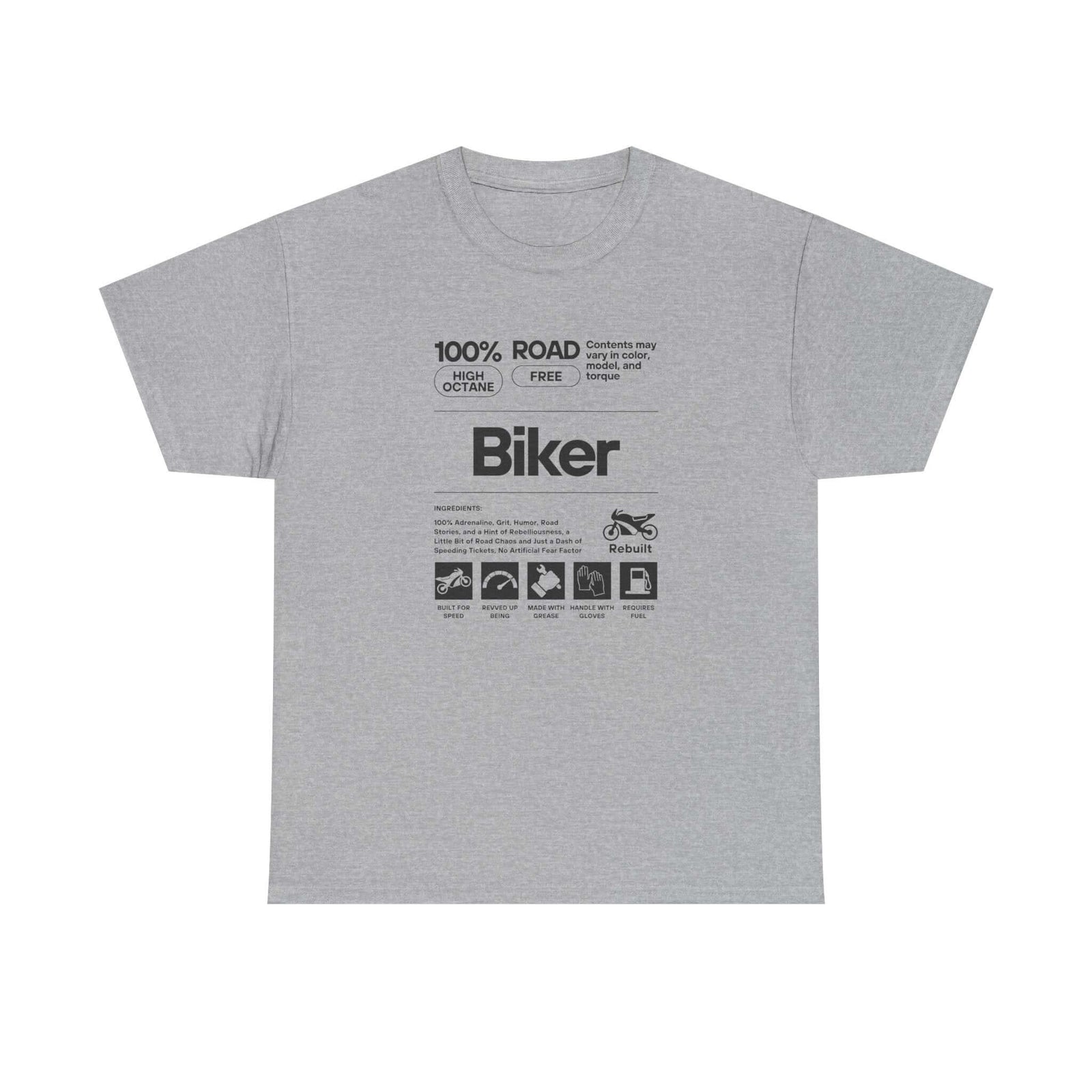 Biker Definition T-Shirt t-shirt front - car lover gift