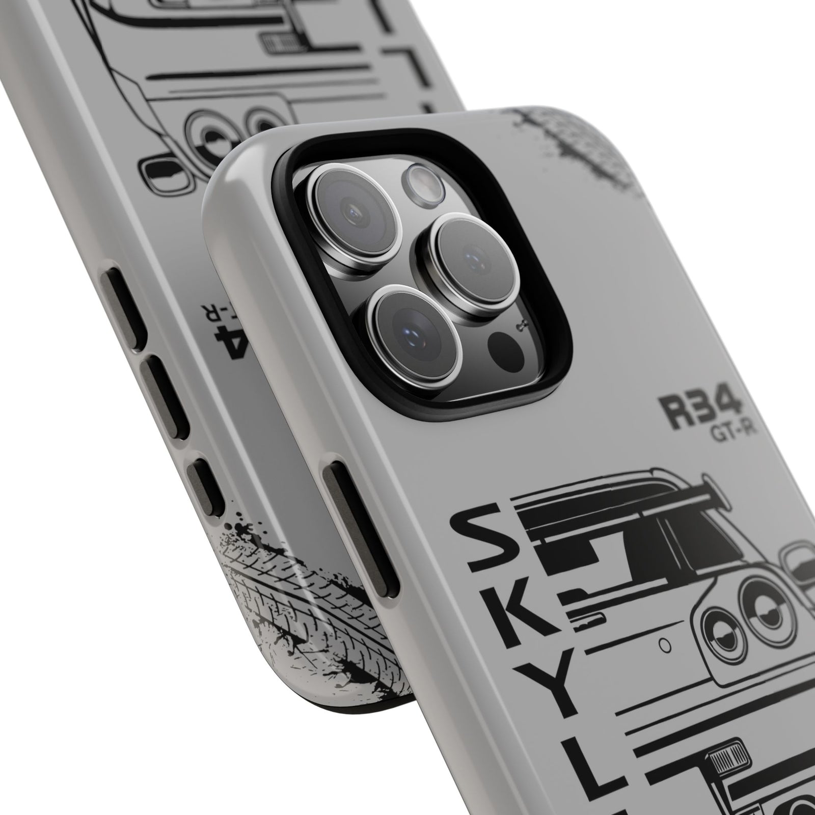 R34 Skyline GTR BNR34 Godzilla Tough Phone Case | JDM Car Gift