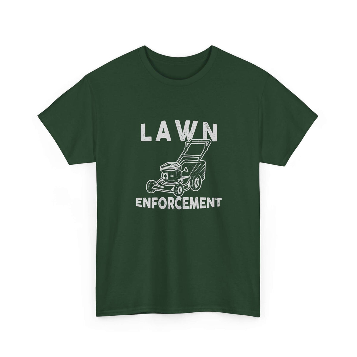 Lawn Enforcement T-Shirt | Funny Lawn Care Gift for Men
