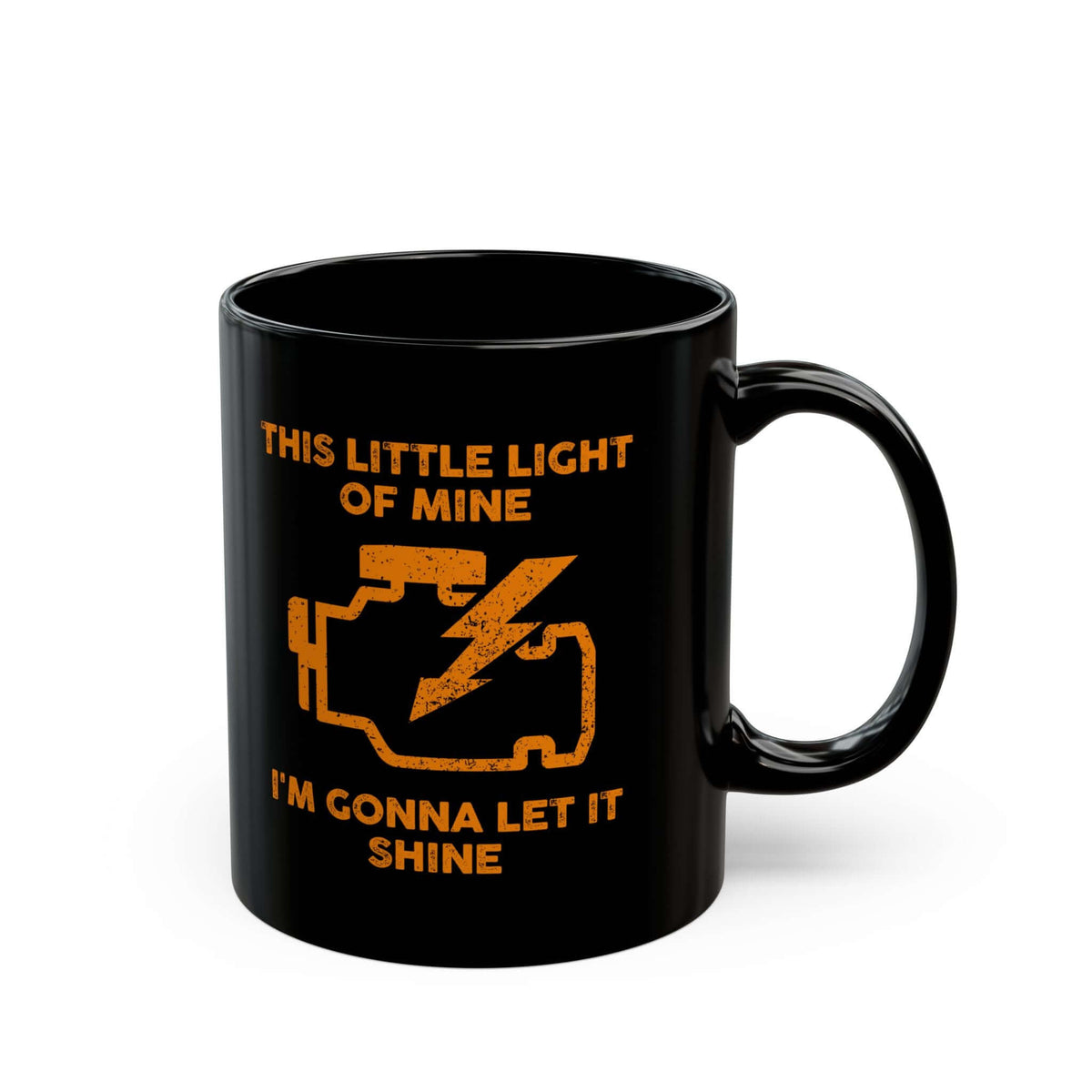 Check Engine Light Coffee Mug funny mug - automotive enthusiast gift