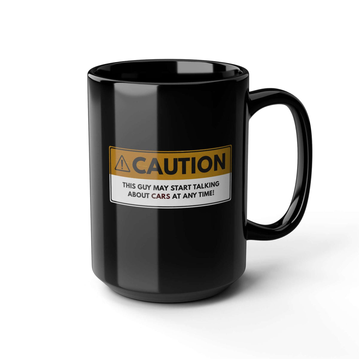 Caution This Guy May Start Talking About Cars Mug coffee mug - funny car guy gift