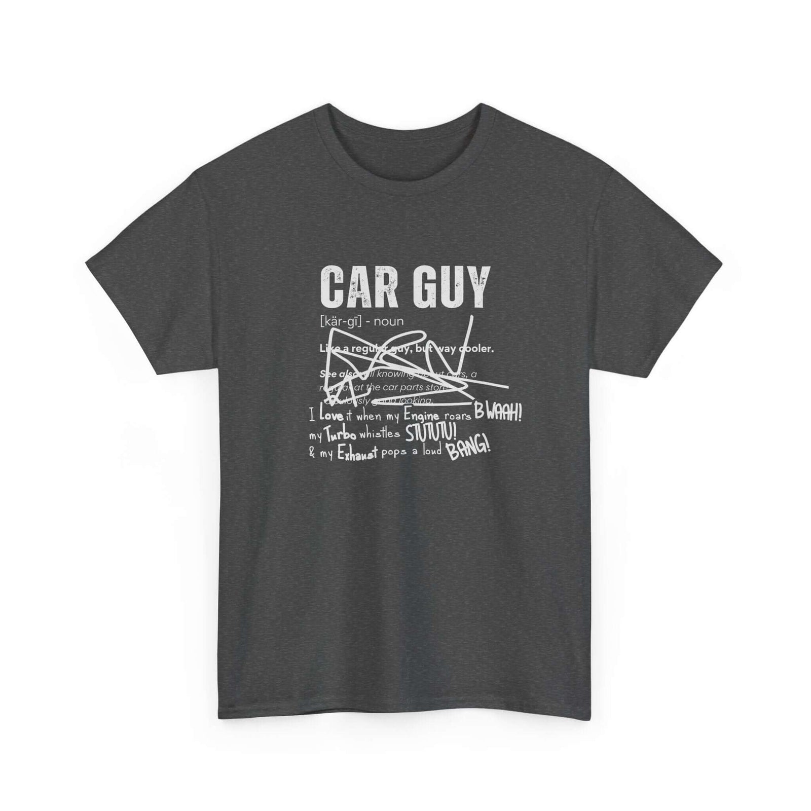 Car guy definition shirt - funny gift for car lovers and petrolheads