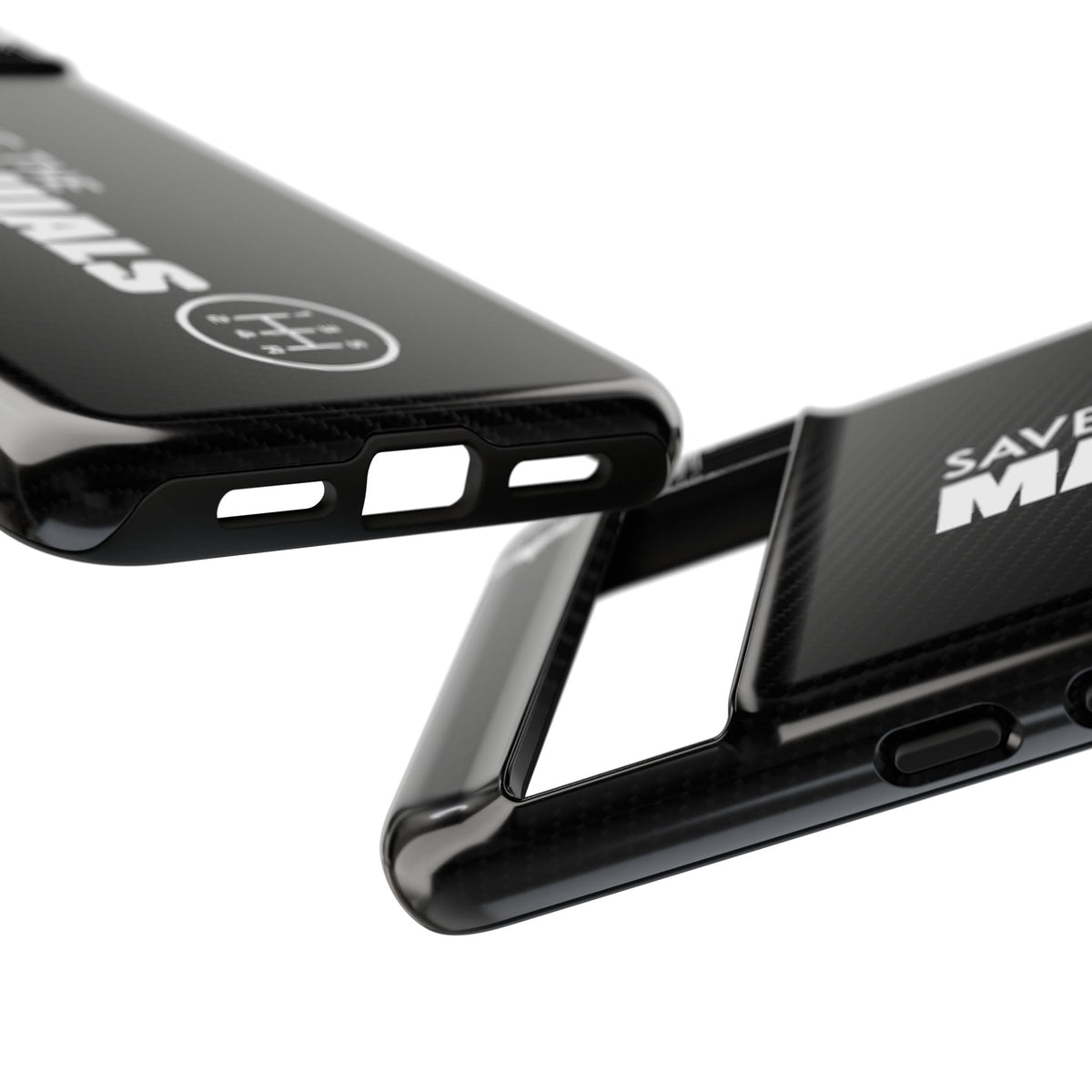 Save The Manuals Tough Phone Case | Manual Transmission Car Guy Gift