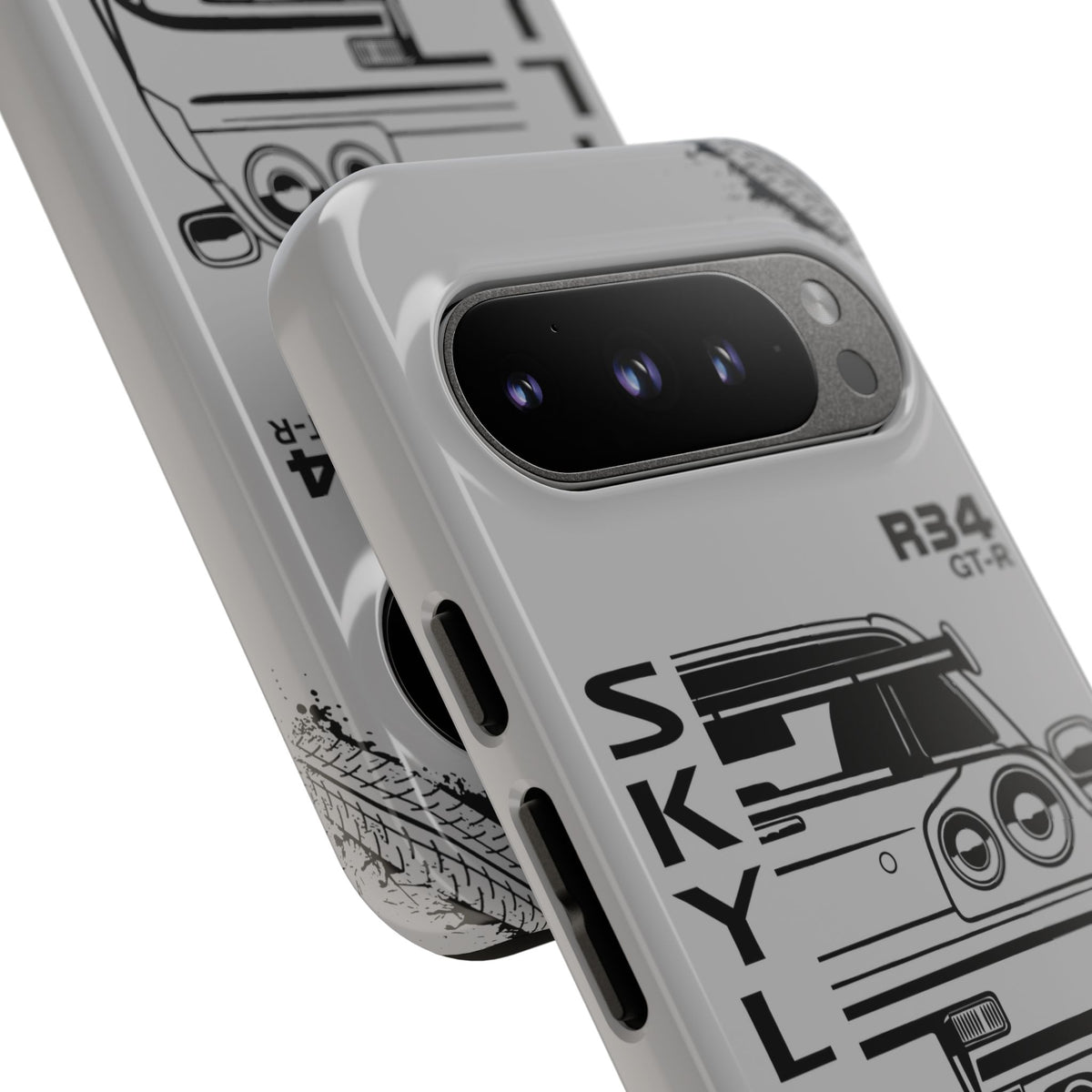 R34 Skyline GTR BNR34 Godzilla Tough Phone Case | JDM Car Gift
