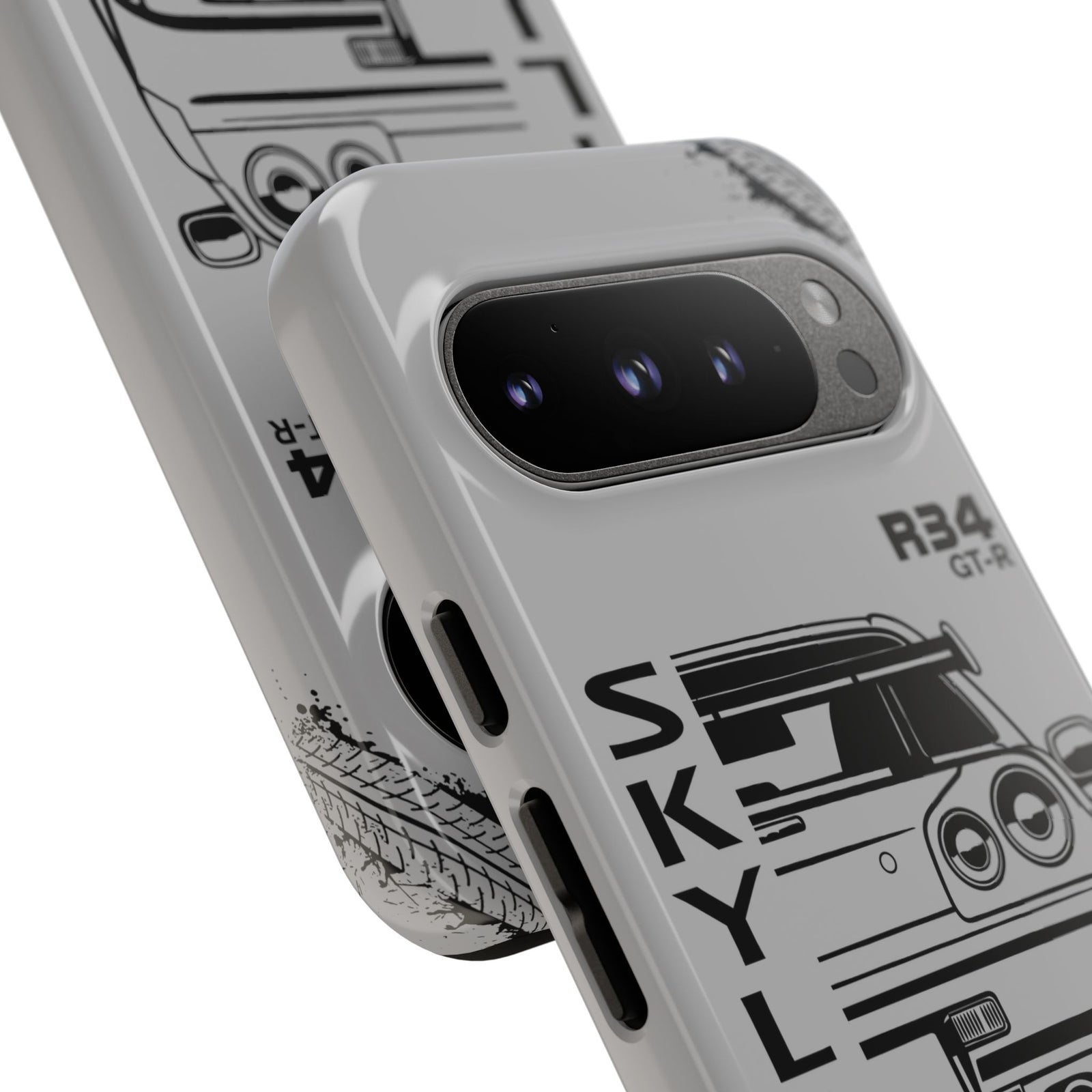 R34 Skyline GTR BNR34 Godzilla Tough Phone Case | JDM Car Gift