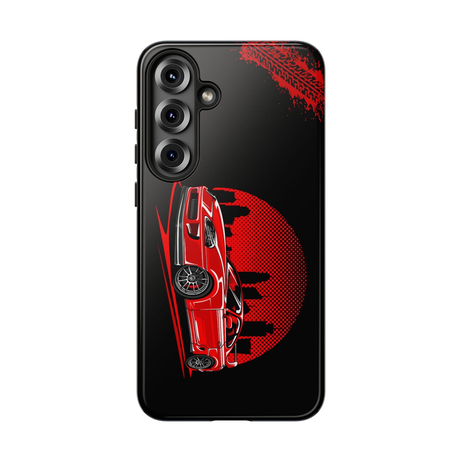 MKIV A80 Supra 2JZ Red City Tough Phone Case | JDM Car Guy Gift