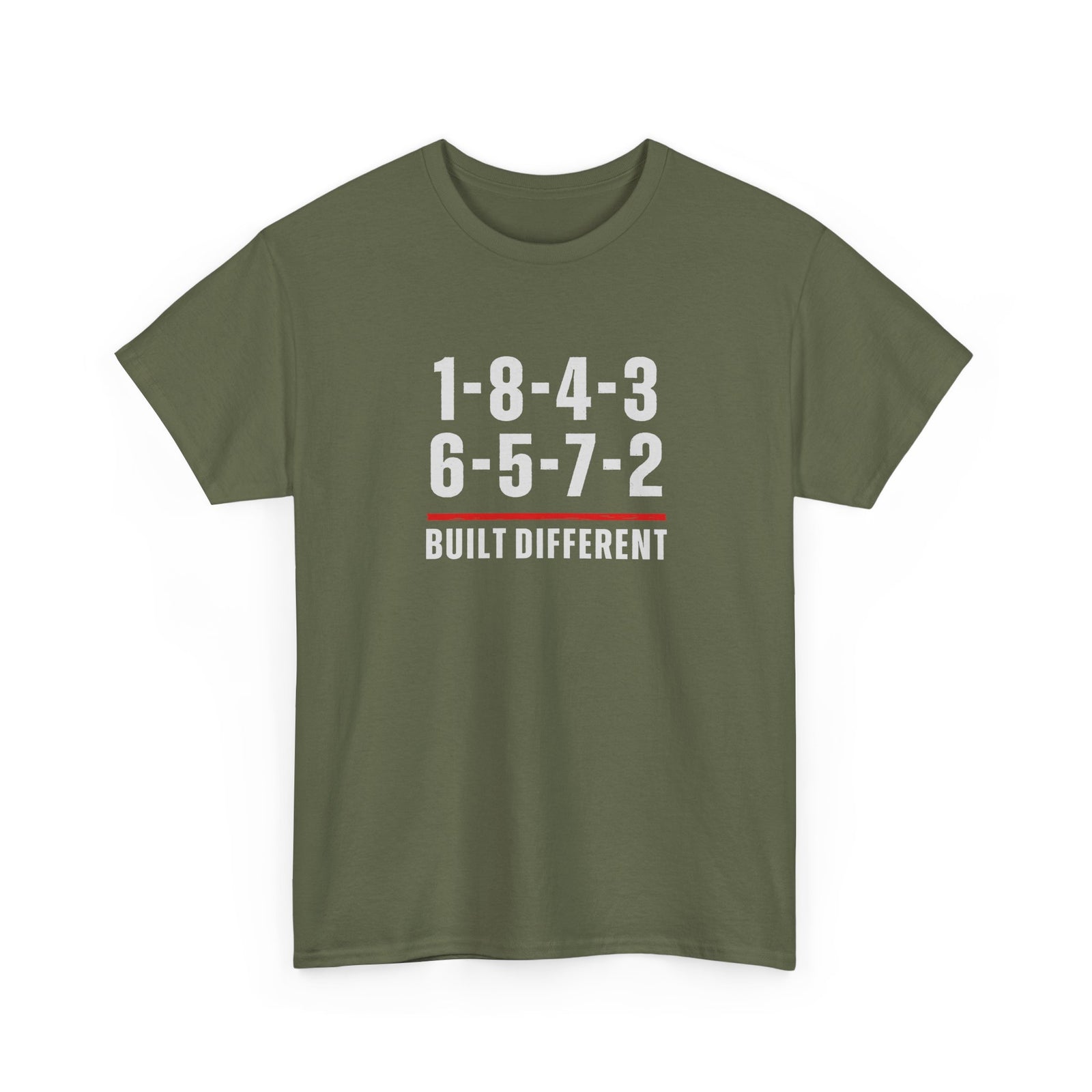 Built Different V8 Firing Order Graphic T-Shirt