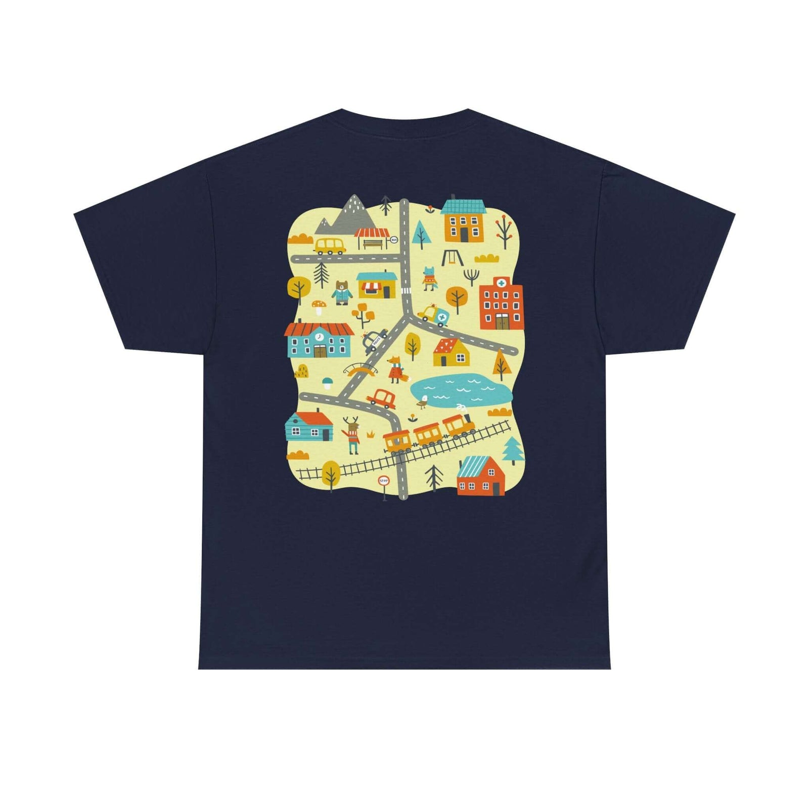 City Play Roads T-Shirt | Funny Dad Gift for Car Lovers