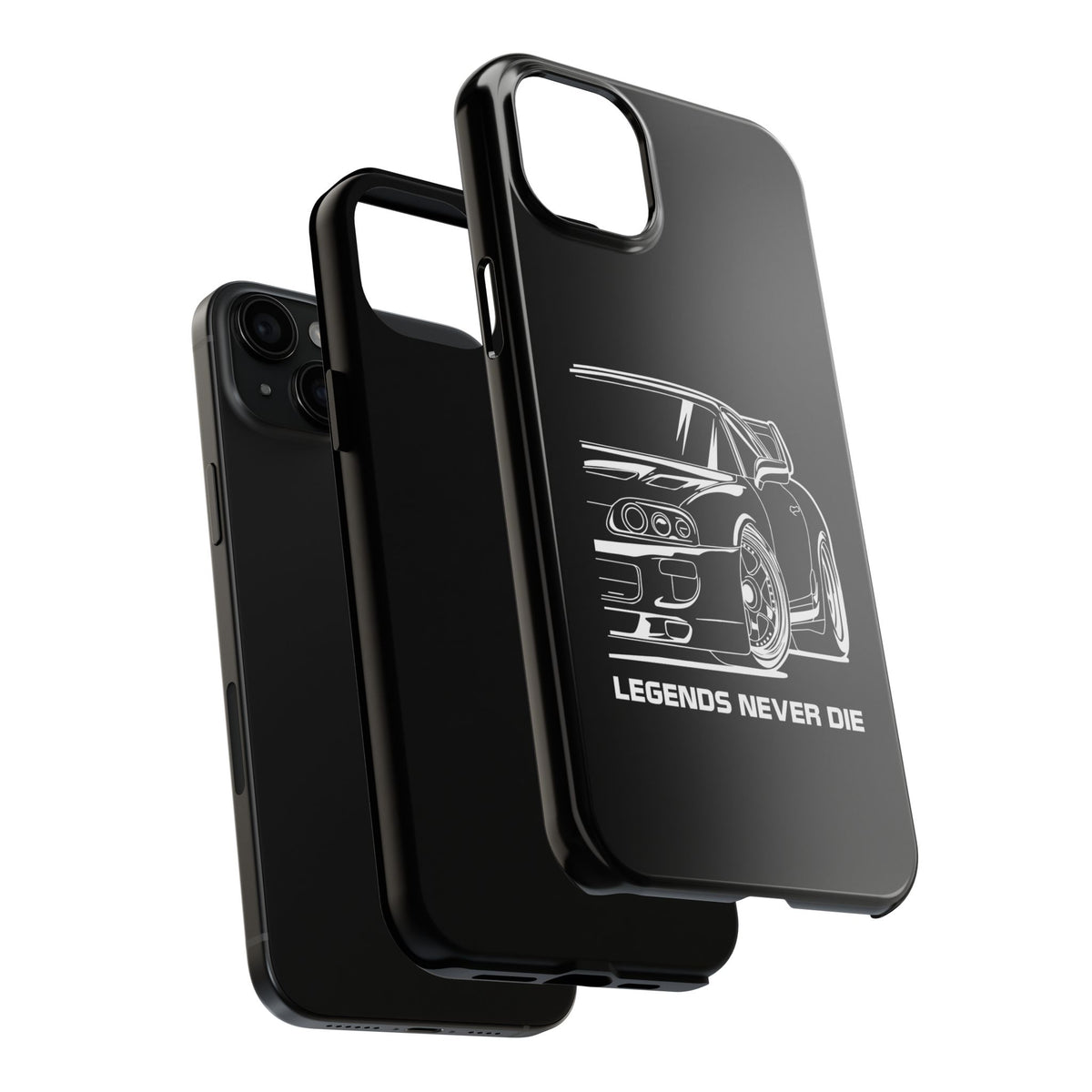 JDM Legends Never Die Phone Case | 90s JDM Car Enthusiast Gift