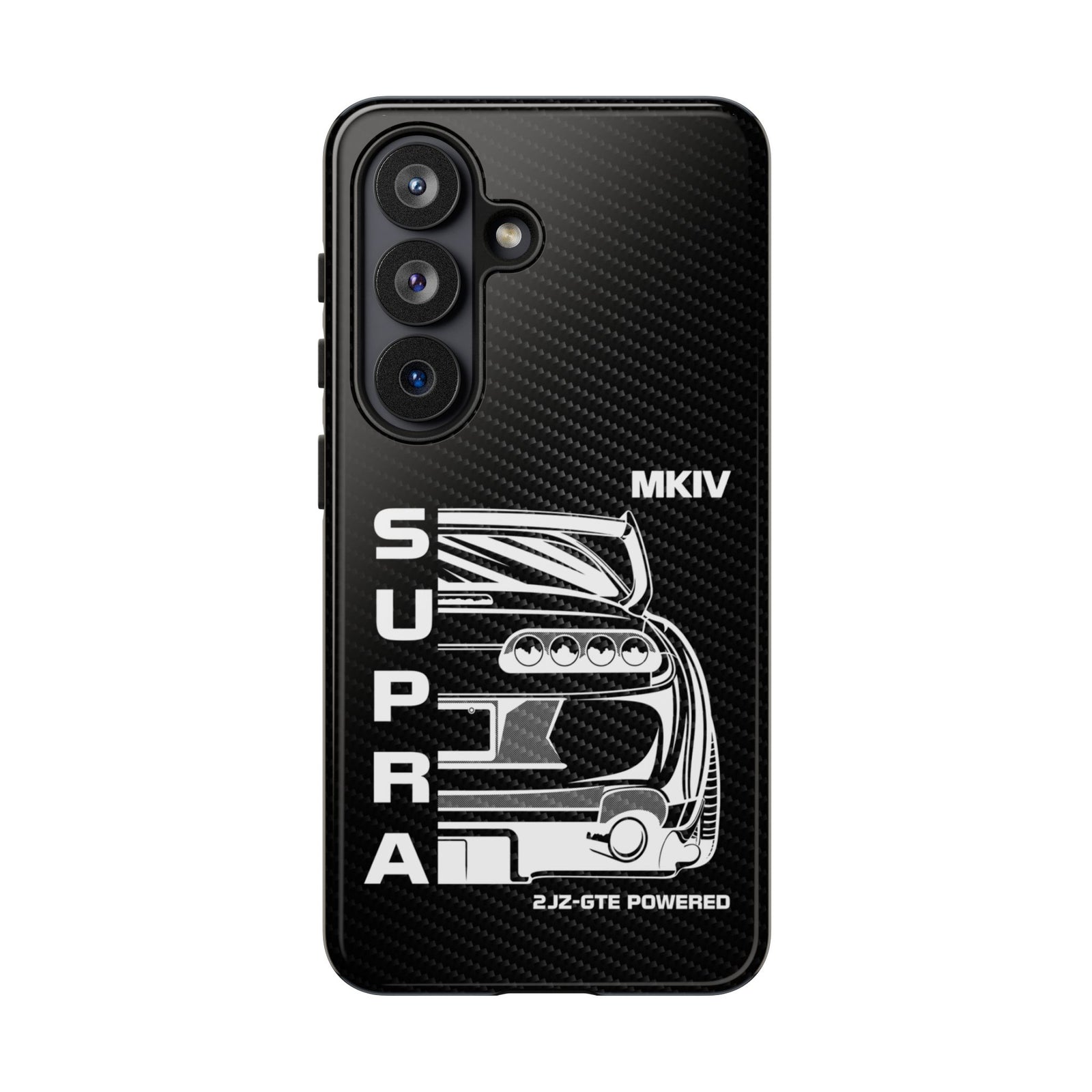 JDM Back View Tough Phone Case - Samsung Galaxy S26, glossy, front view