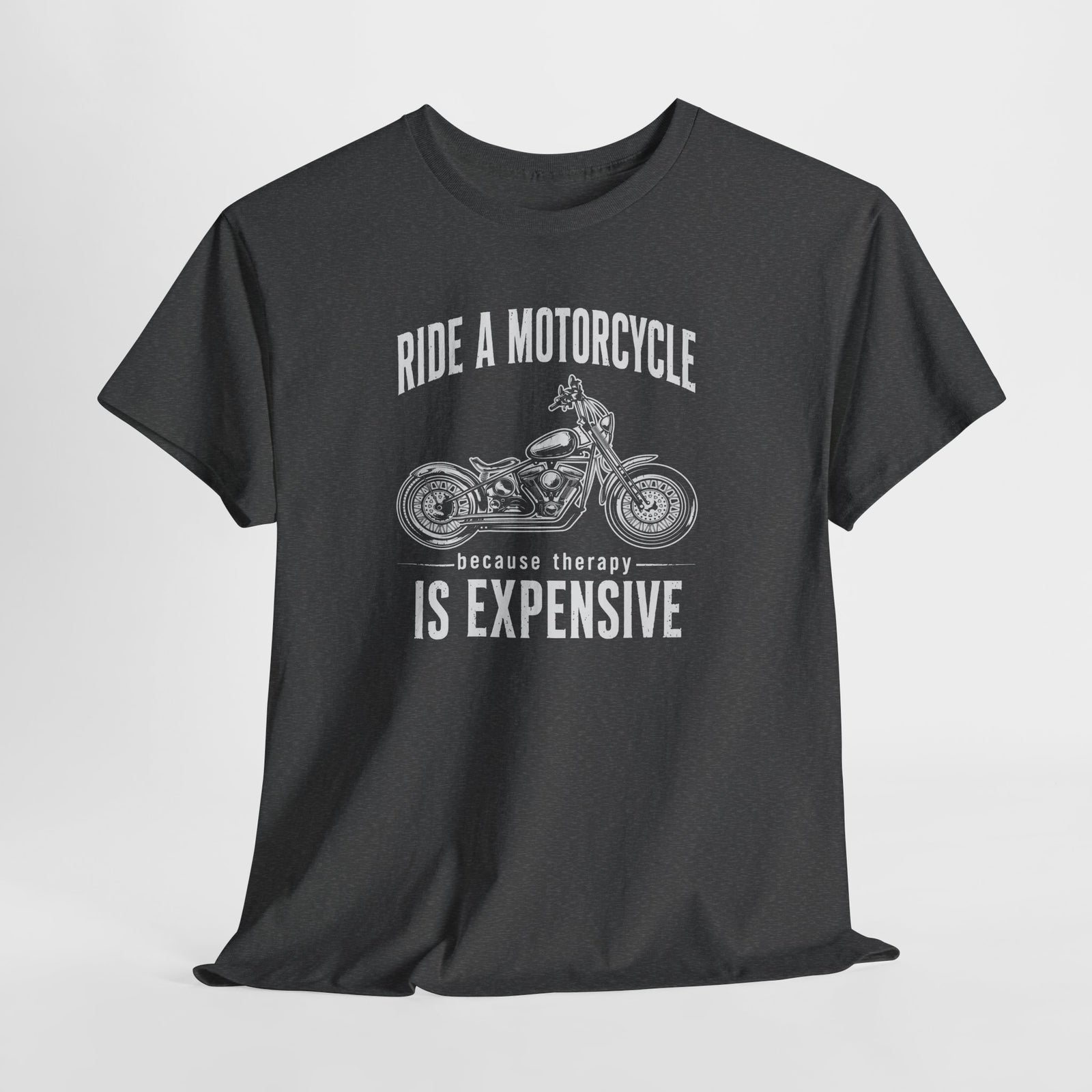 Cruiser motorcycle t-shirt fabric detail