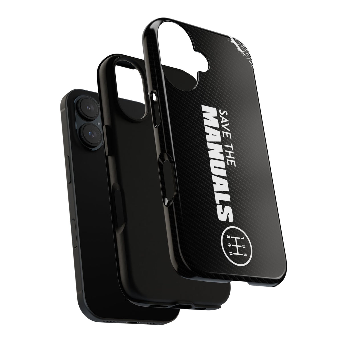 Save The Manuals Tough Phone Case | Manual Transmission Car Guy Gift